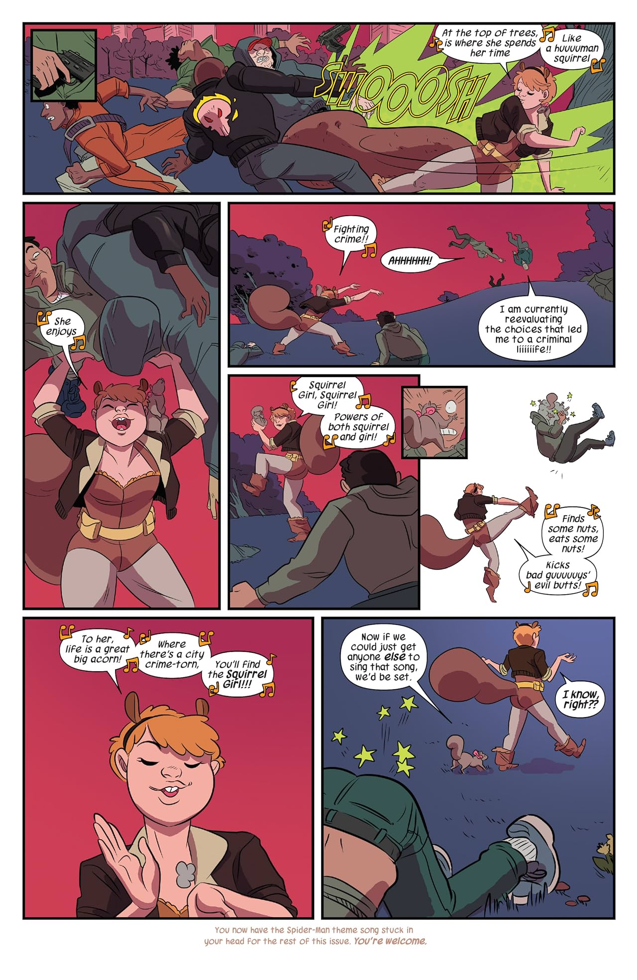 The Unbeatable Squirrel Girl: Powers Of A Squirrel