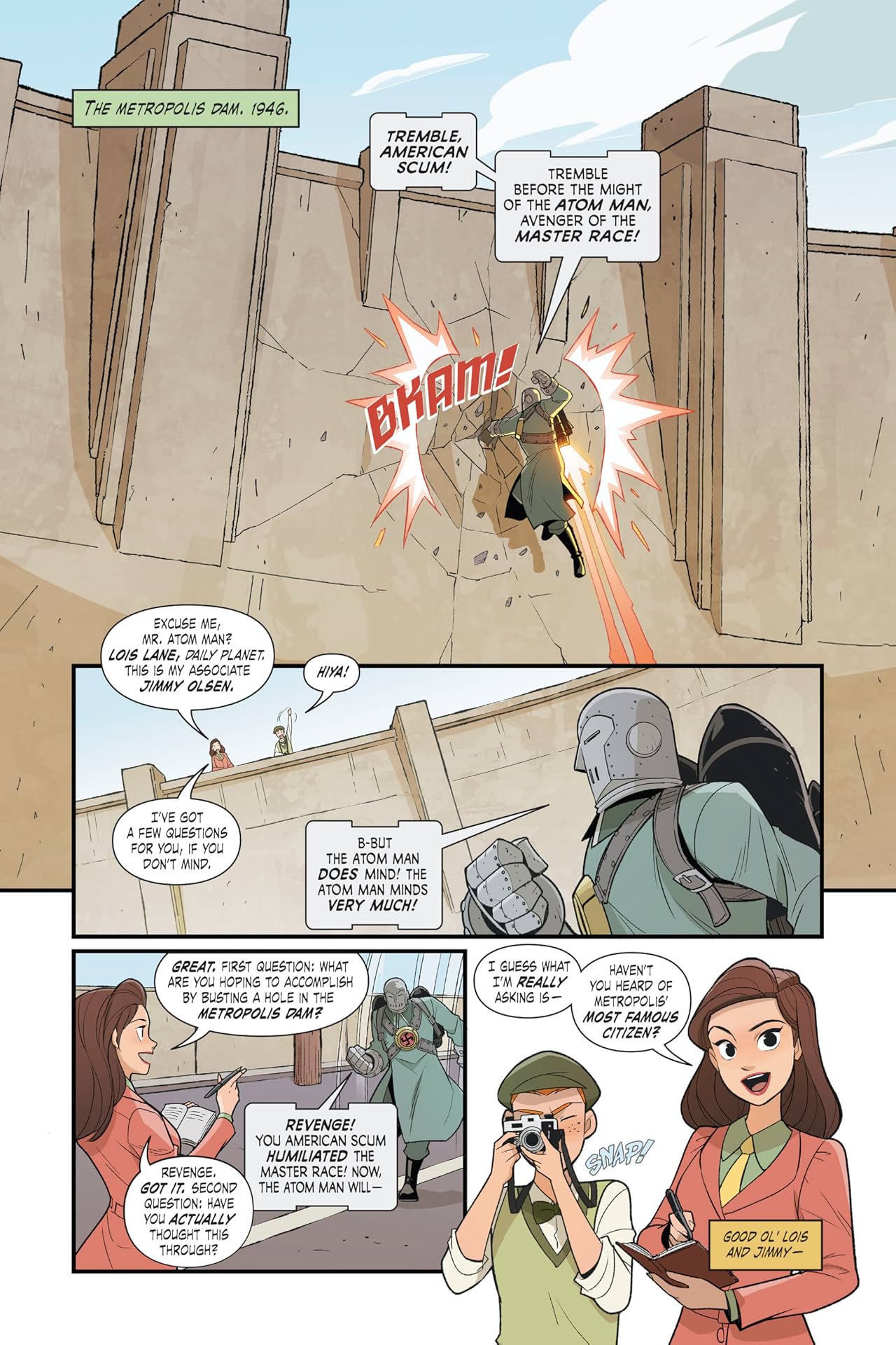 Superman Smashes the Klan (2019-) #1