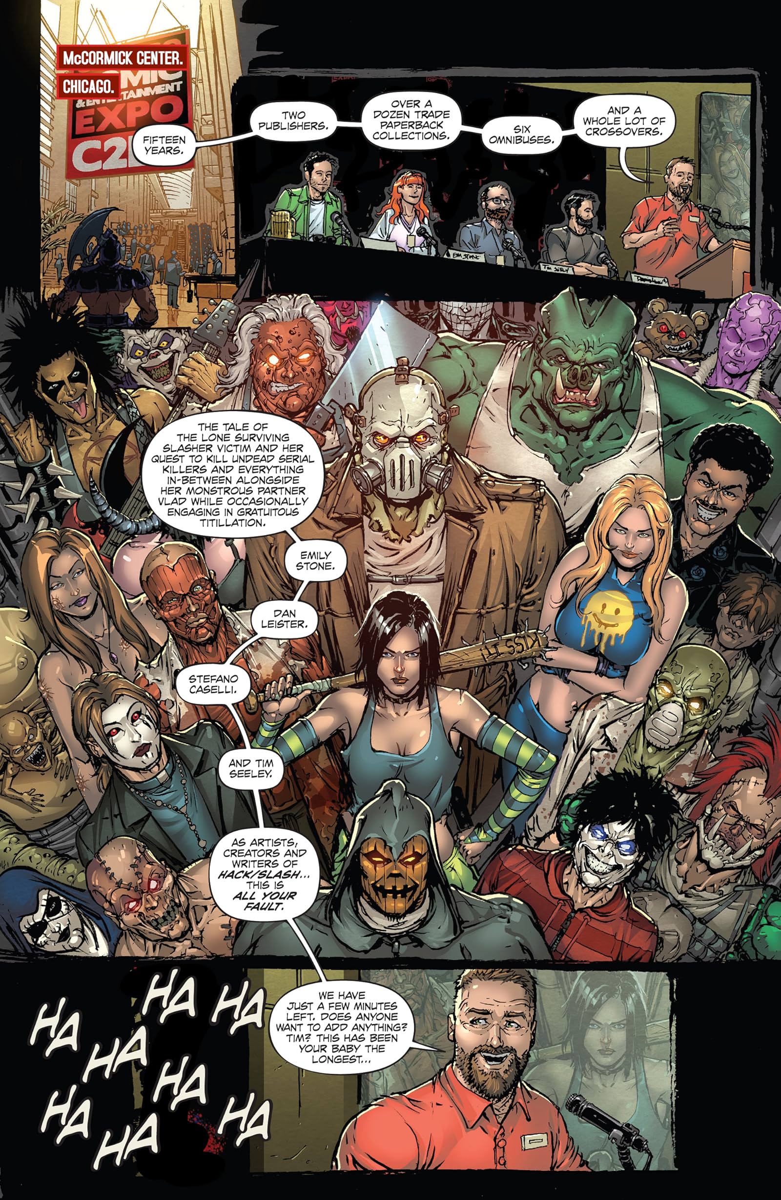 Hack Slash 11 13 15th Anniversary Comics By Comixology