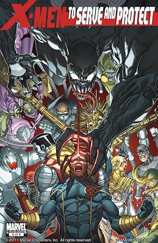 X-Men: To Serve and Protect #4 (of 4)