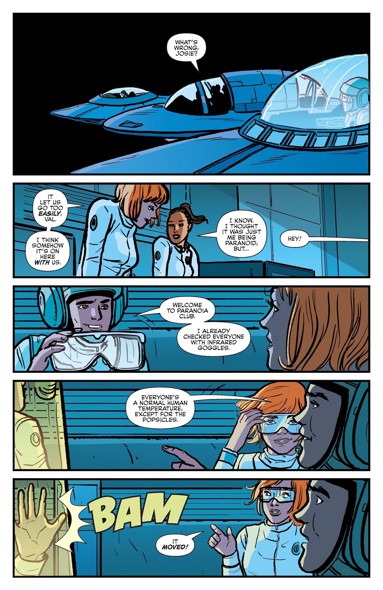 Josie and the Pussycats in Space (comiXology Originals) #4 (of 5)