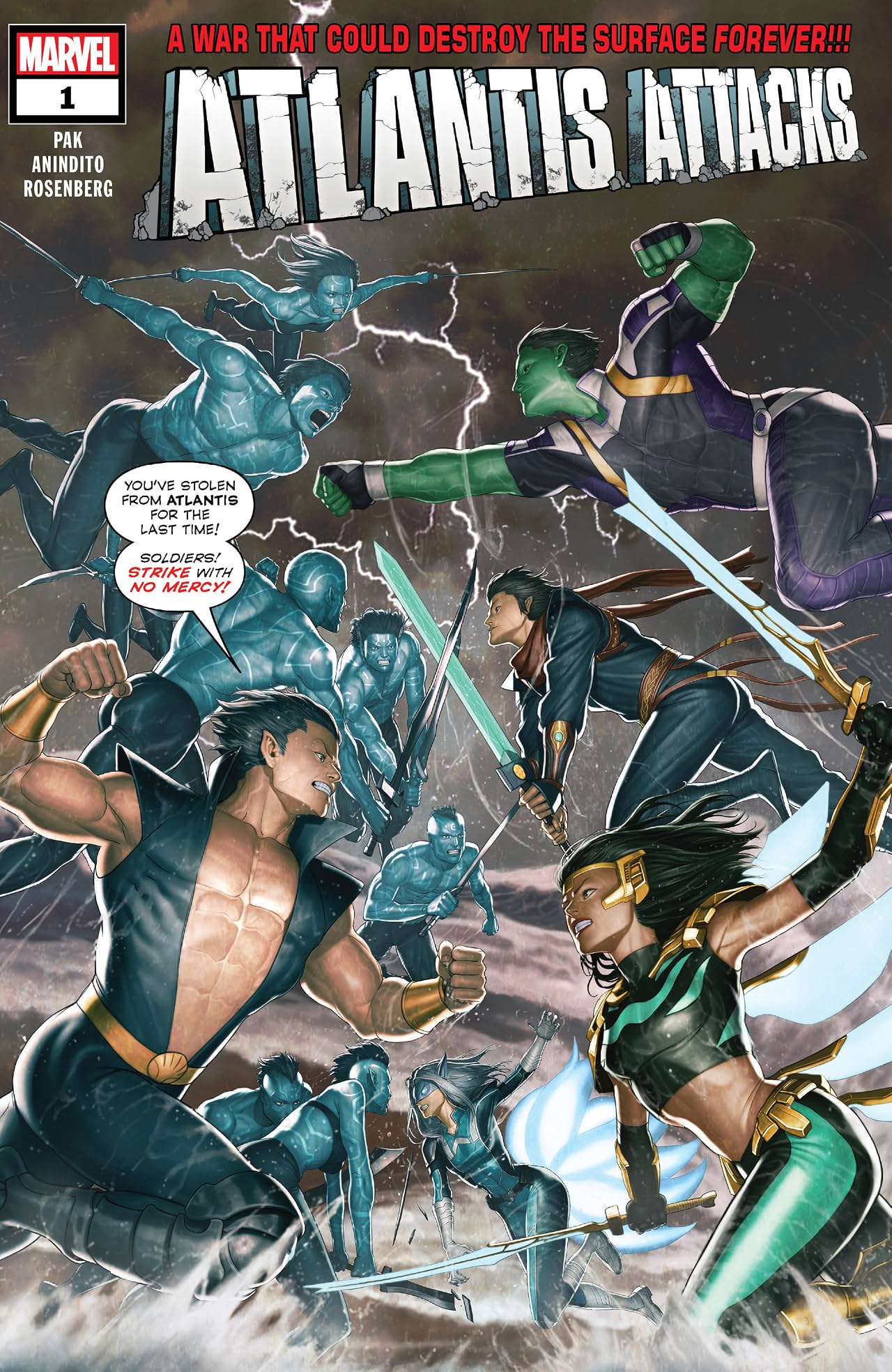 Atlantis Attacks (2020) No.1 (sur 5)