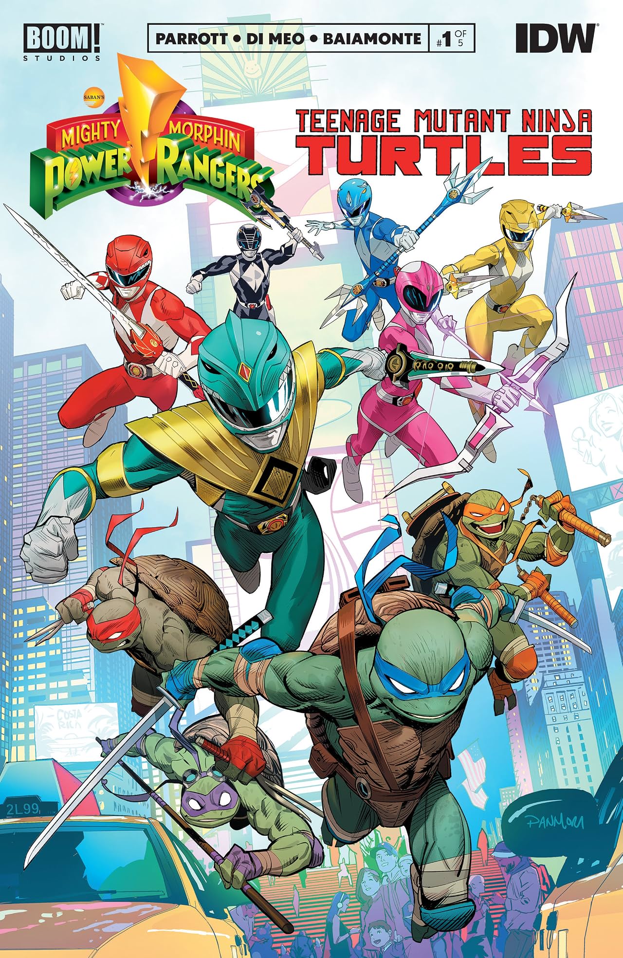 Mighty Morphin Power Rangers/Teenage Mutant Ninja Turtles No.1