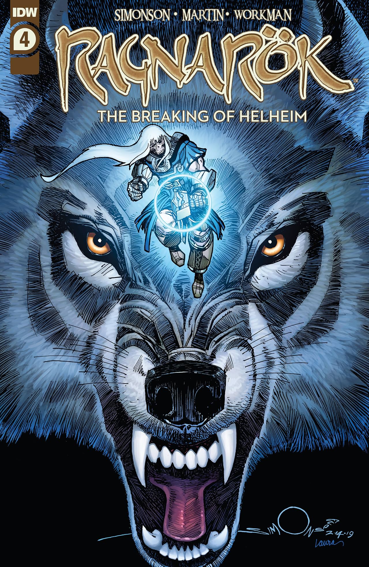 Ragnarök: The Breaking of Helheim No.4 (sur 6)
