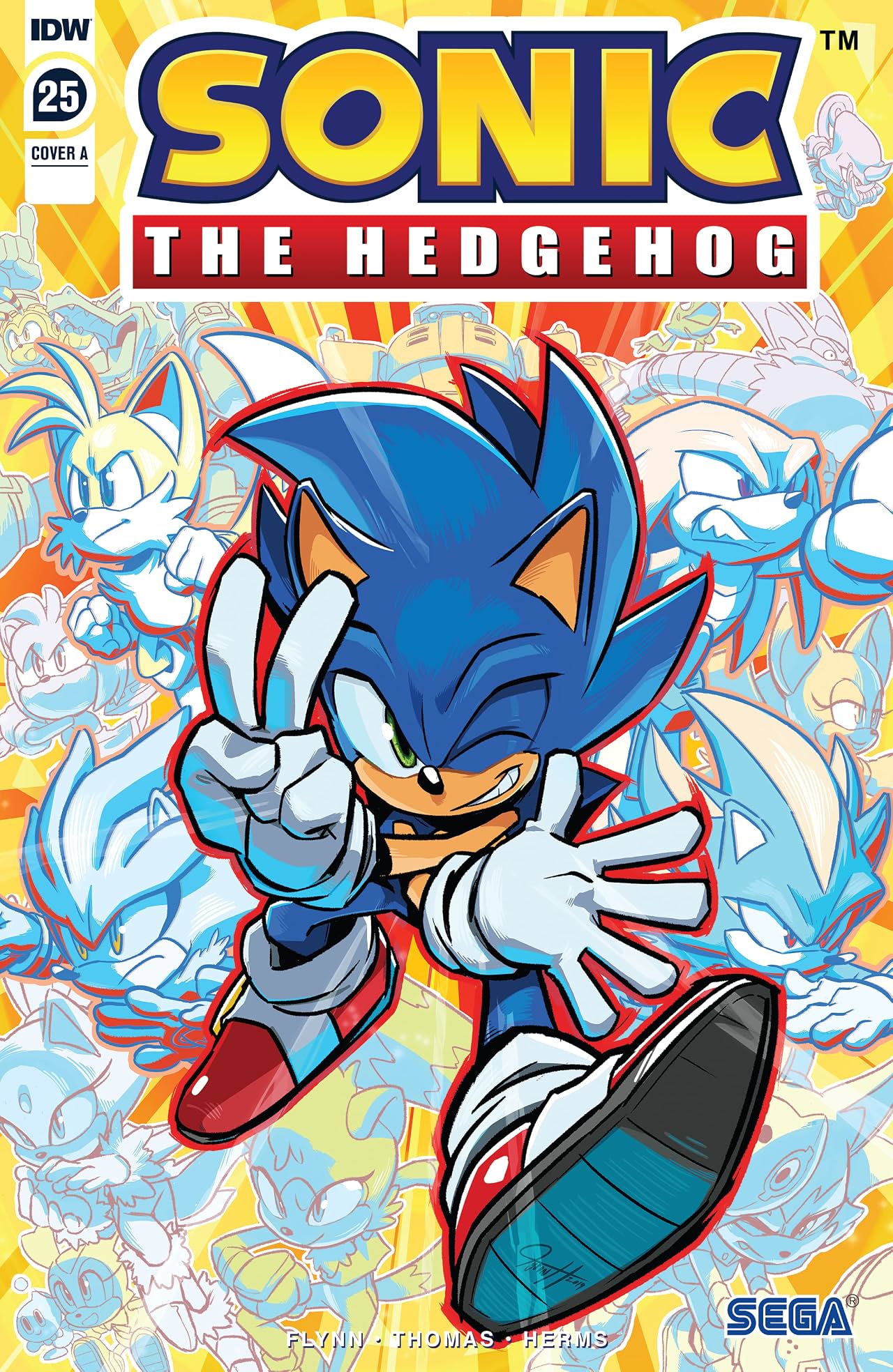 Sonic The Hedgehog (2018-) No.25