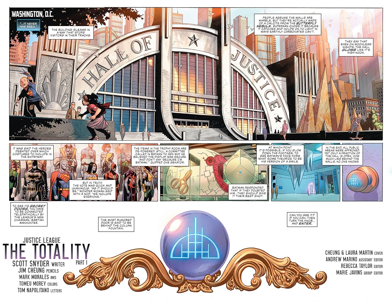 Justice League by Scott Snyder Book One Deluxe Edition