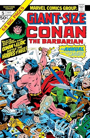 Conan The Barbarian Giant-Size (1974-1975) #5