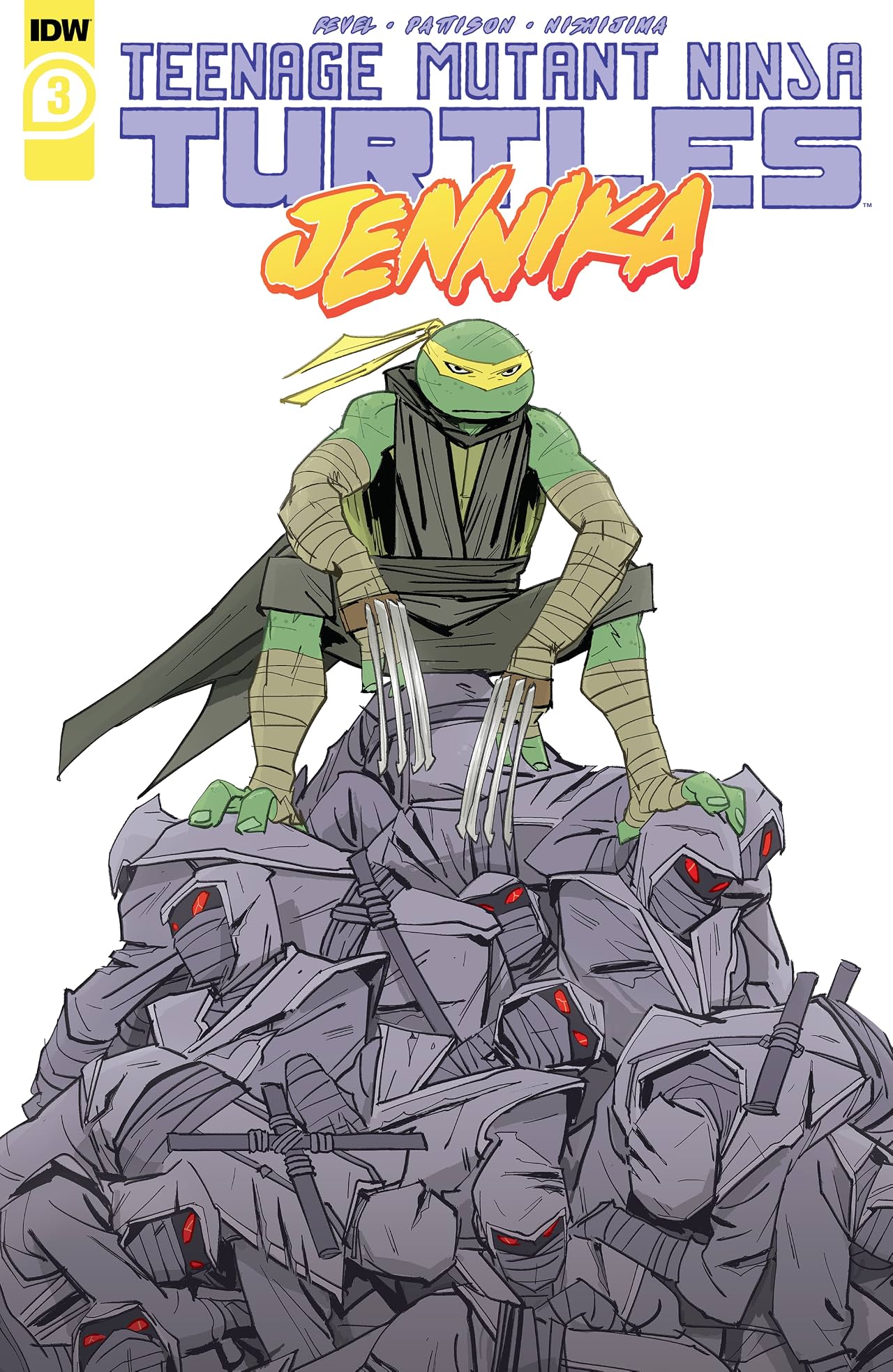 Teenage Mutant Ninja Turtles: Jennika No.3 (sur 3) Teenage Mutant Ninja Turtles: Jennika No.3 (sur 3)