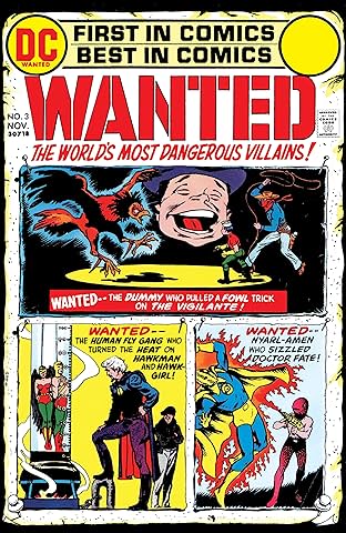 Wanted: The World's Most Dangerous Villains (1972-1973) #3