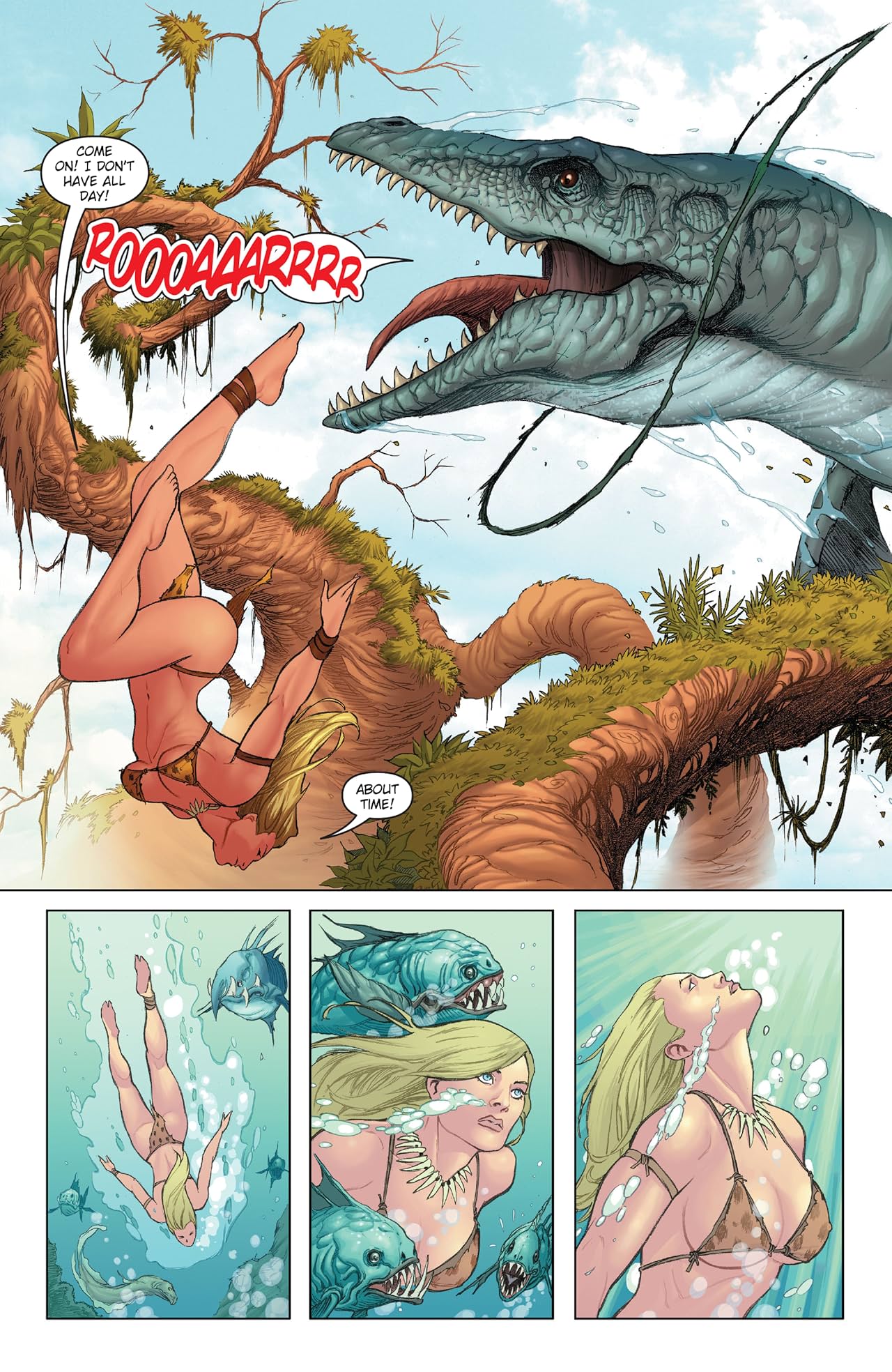 Frank Cho's Jungle Girl: The Complete Omnibus