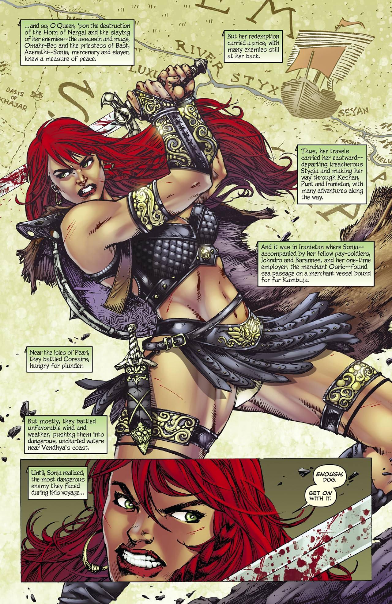 Red Sonja: She-Devil With A Sword Omnibus Vol. 5