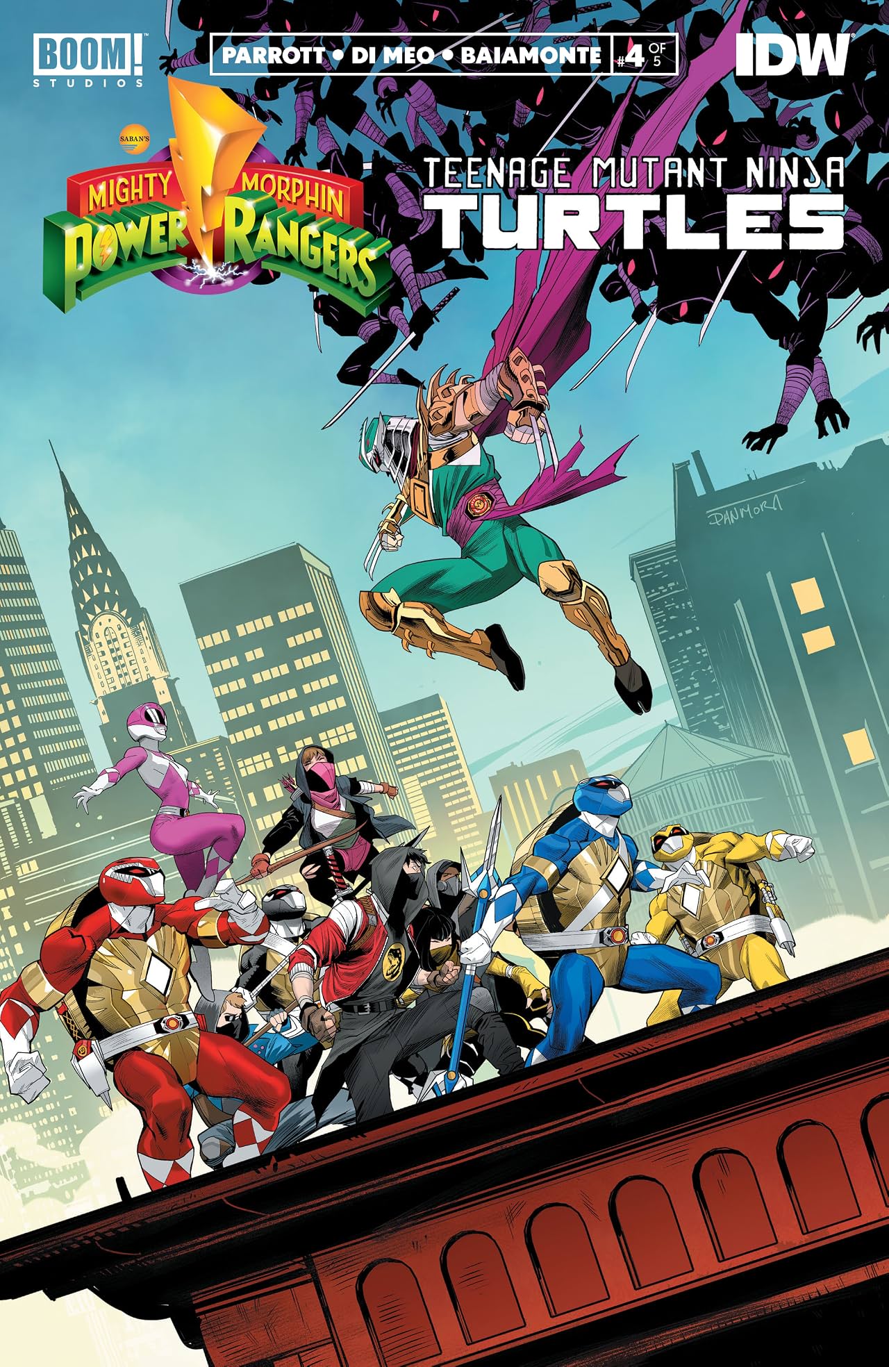 Mighty Morphin Power Rangers/Teenage Mutant Ninja Turtles No.4