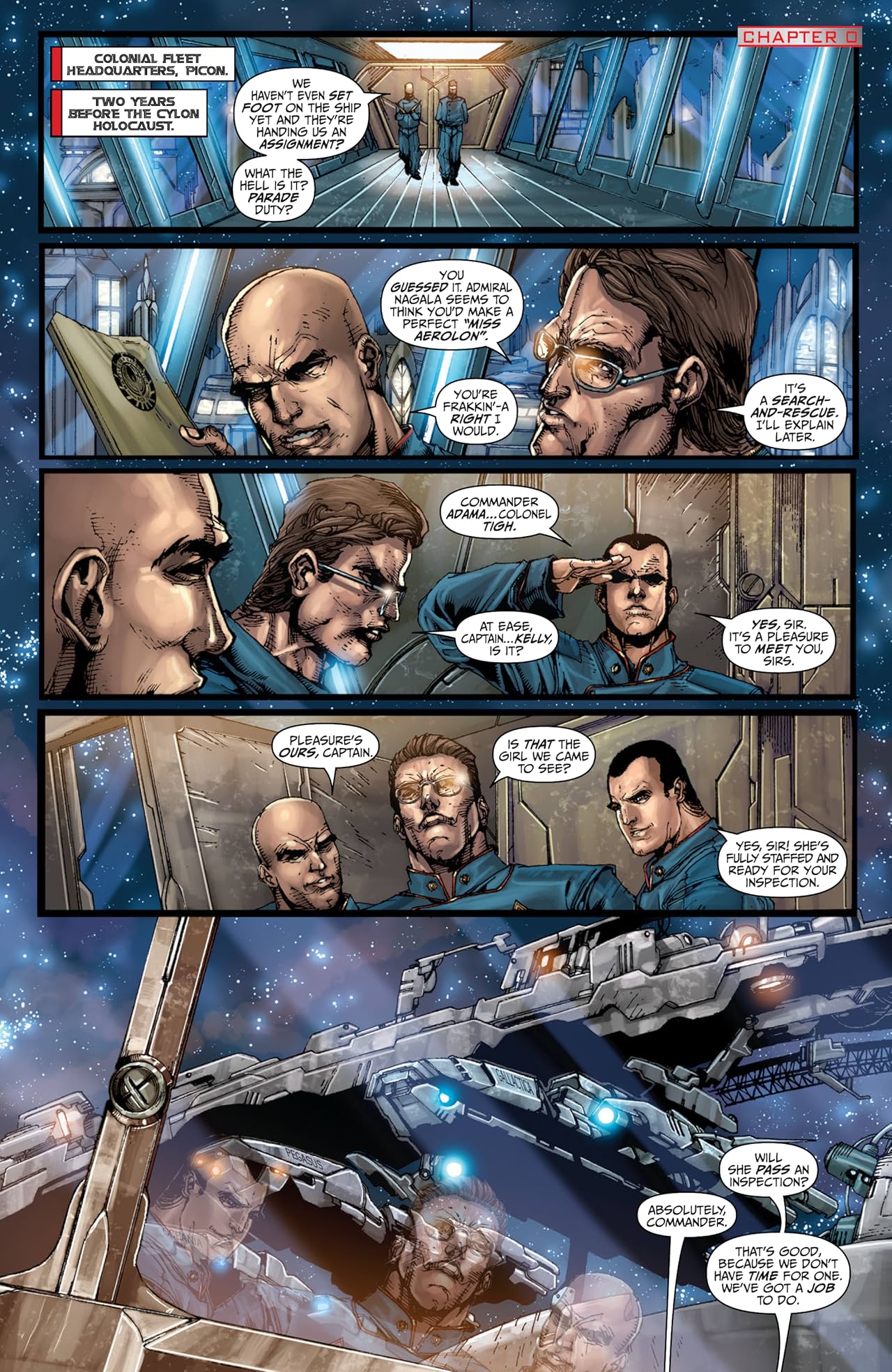 Battlestar Galactica: Season Zero Omnibus