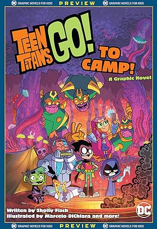 DC Graphic Novels for Kids Sneak Peeks: Teen Titans Go! to Camp (2020-) #1