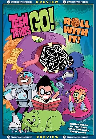 DC Graphic Novels for Kids Sneak Peeks: Teen Titans Go! Roll With It! (2020-) #1