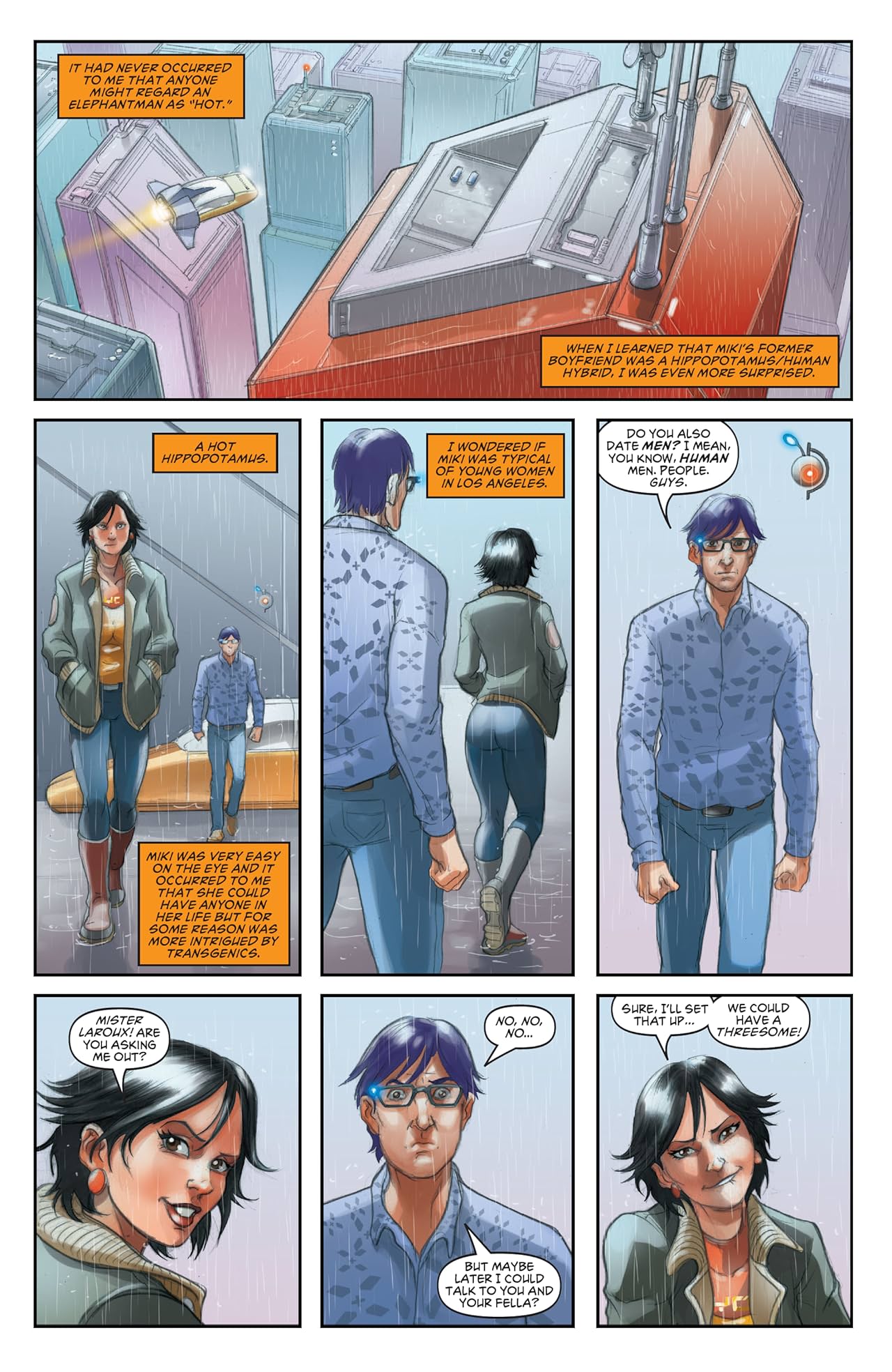 Elephantmen 2261 Season Three (comiXology Originals) #1 (of 5): Theo Laroux Meets The Elephantmen!