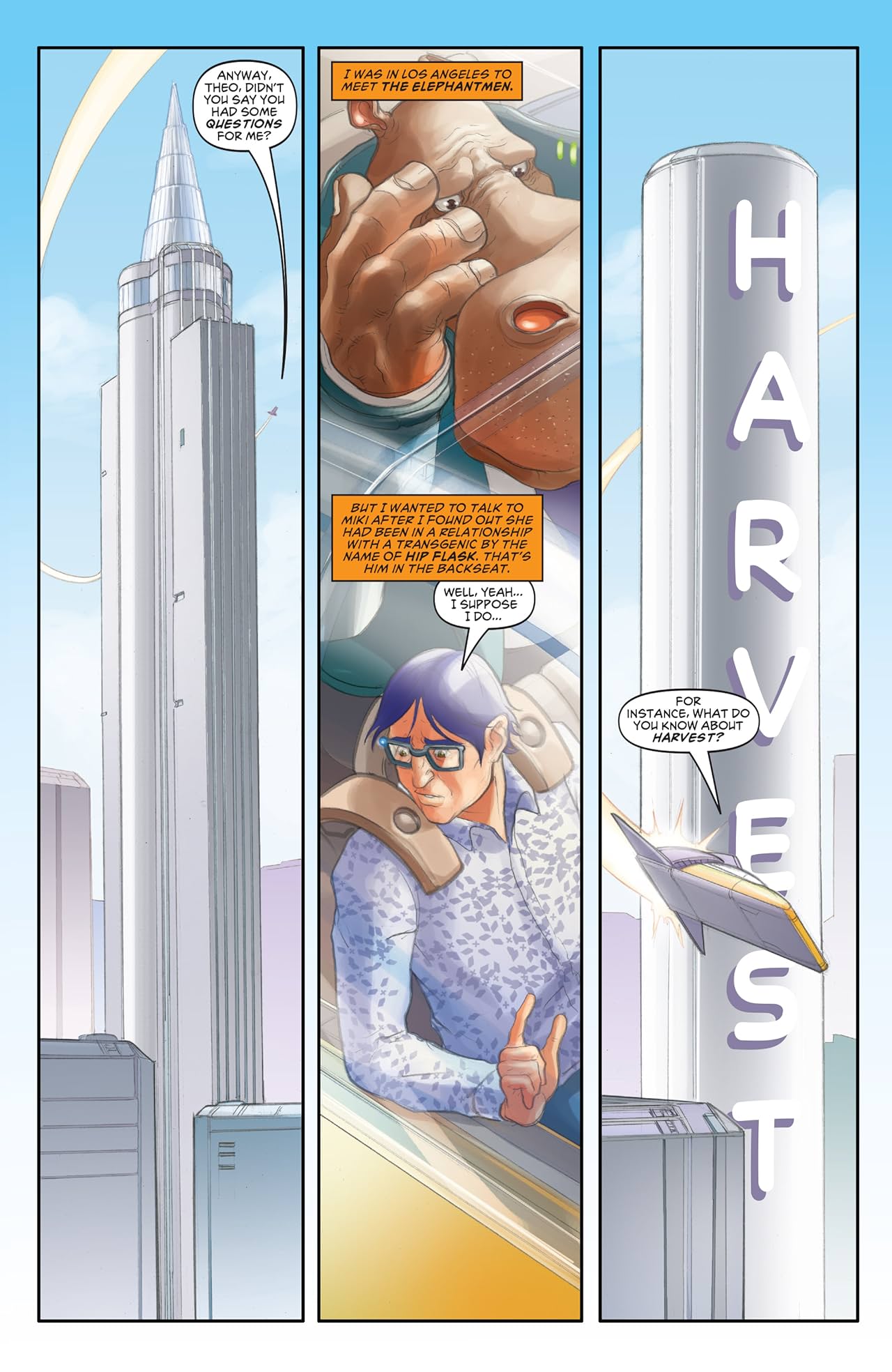 Elephantmen 2261 Season Three (comiXology Originals) #2 (of 5): Theo Laroux Meets The Elephantmen!