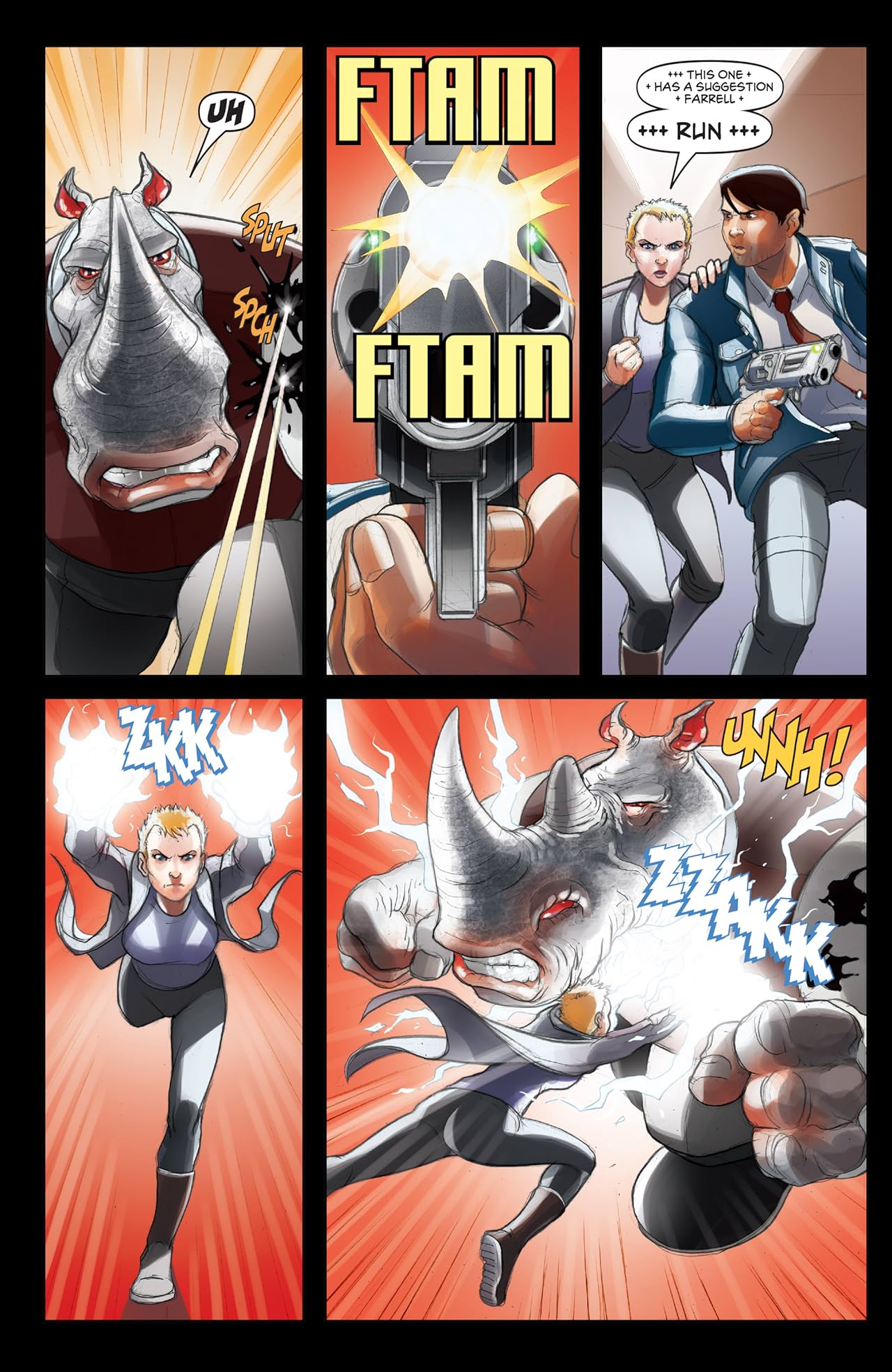 Elephantmen 2261 Season Three (comiXology Originals) #4 (of 5): Theo Laroux Meets The Elephantmen!