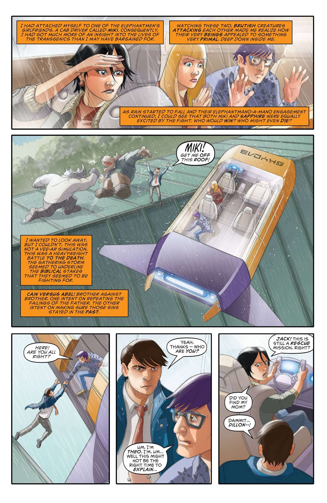 Elephantmen 2261 Season Three (comiXology Originals) #5 (of 5): Theo Laroux Meets The Elephantmen!