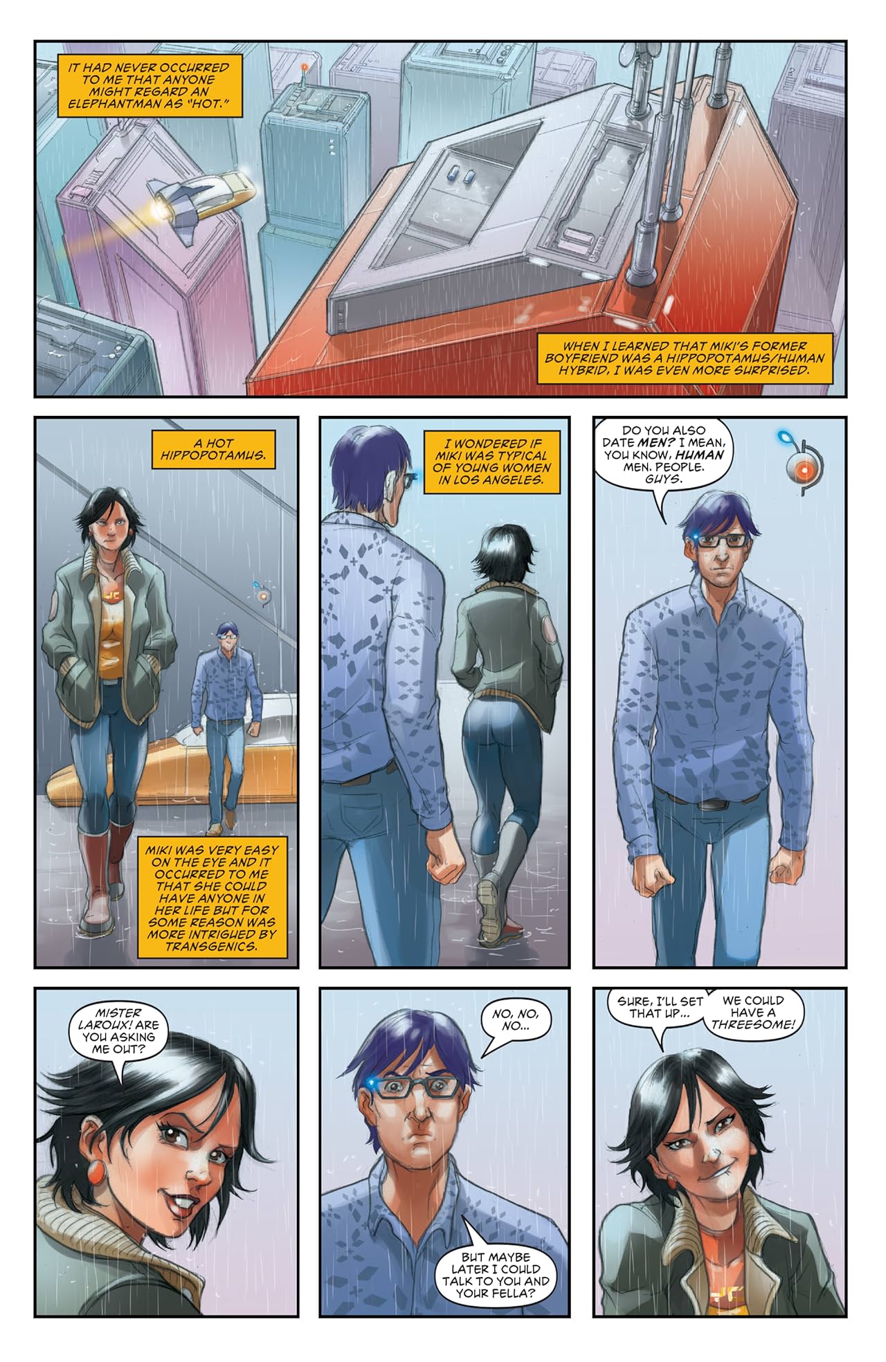 Elephantmen 2261 Season Three (comiXology Originals): Theo Laroux Meets The Elephantmen!