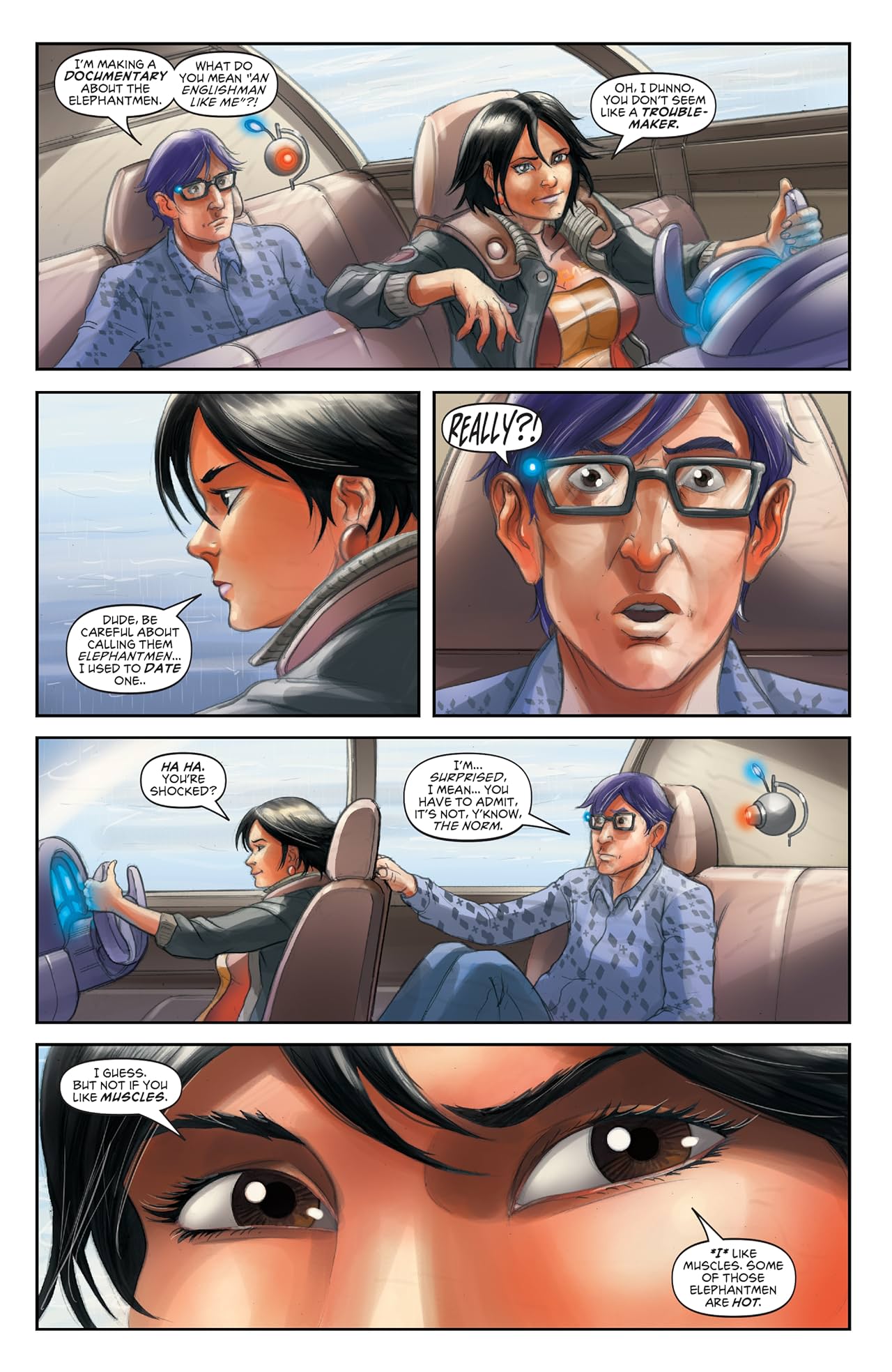 Elephantmen 2261 Season Three (comiXology Originals): Theo Laroux Meets The Elephantmen!