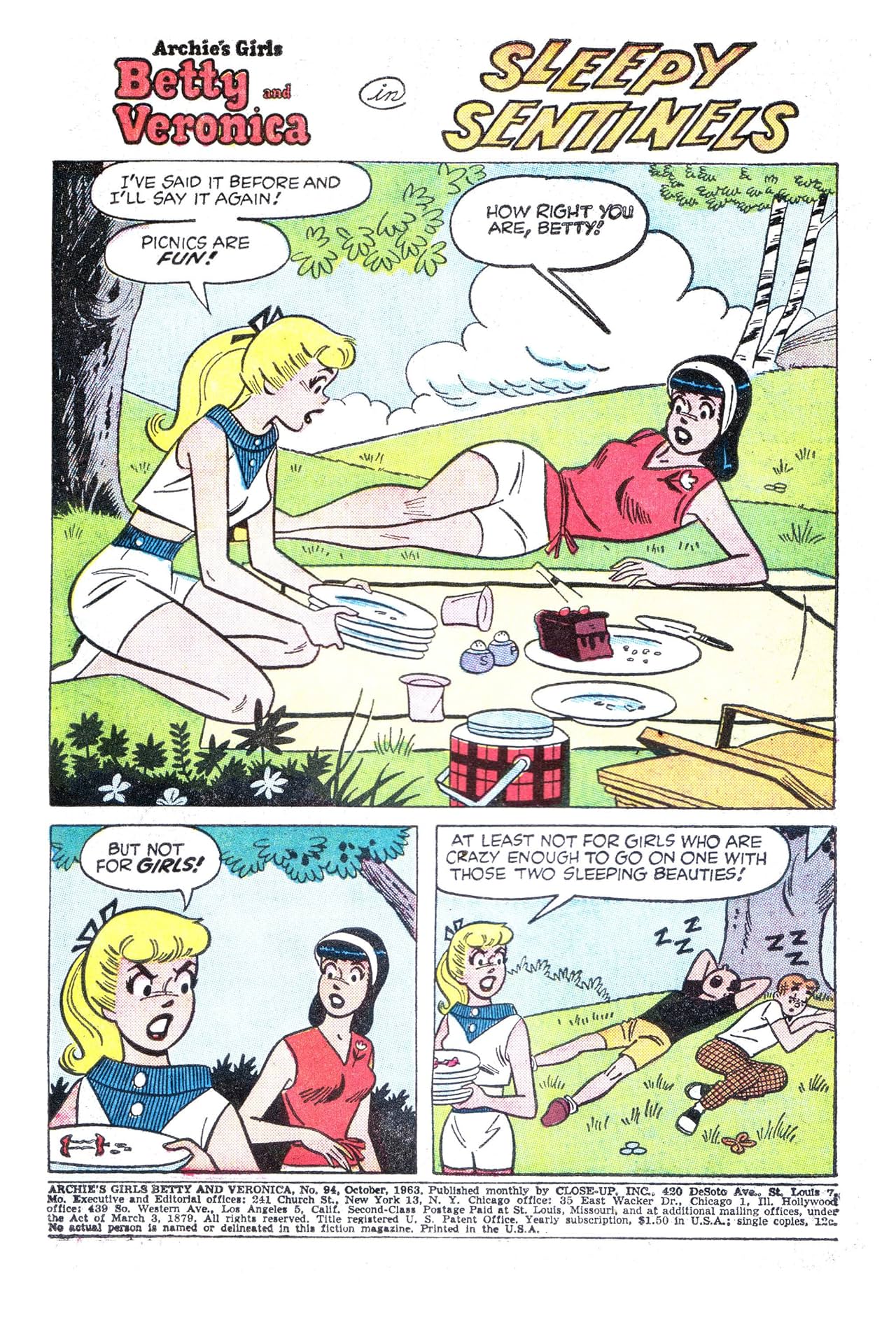 Archie's Girls Betty & Veronica #94
