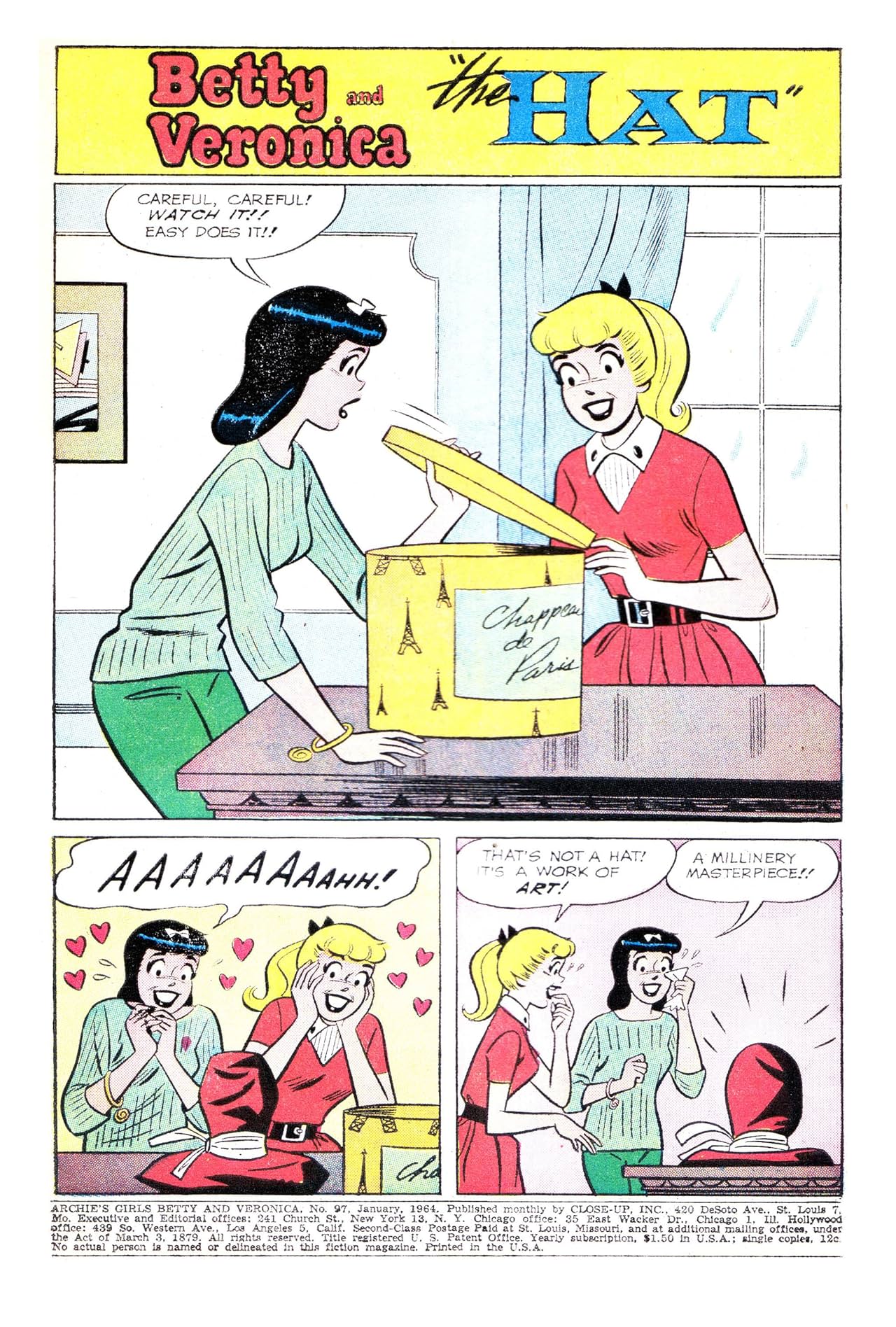 Archie's Girls Betty & Veronica #97