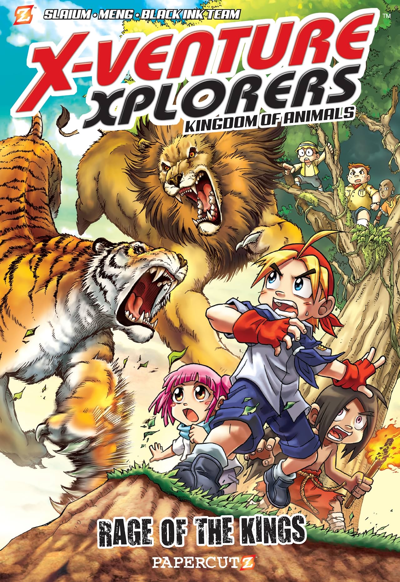 X-Venture Xplorers: The Kingdom of Animals Vol. 1: Lion vs Tiger