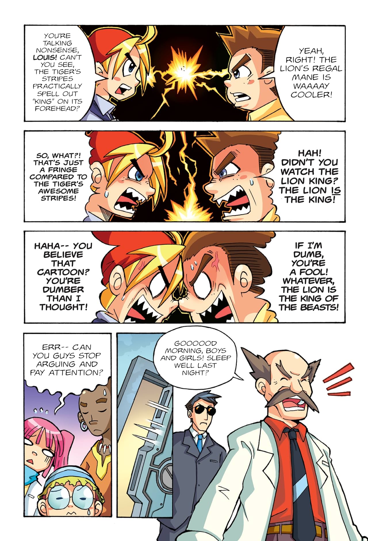 X-Venture Xplorers: The Kingdom of Animals Vol. 1: Lion vs Tiger