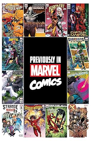 Previously In Marvel Comics Recap Guide #1