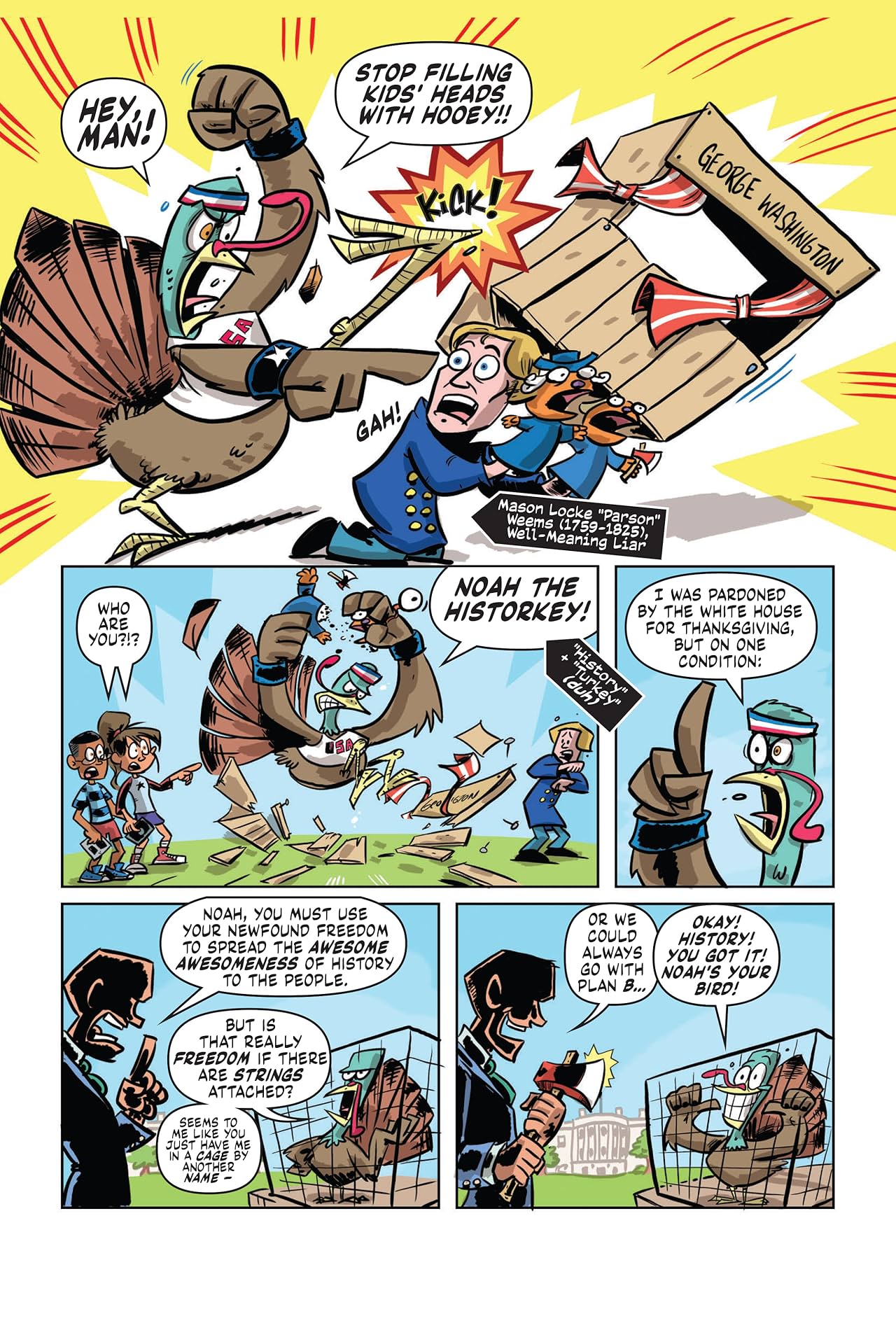 Action Presidents: George Washington! Vol. 1