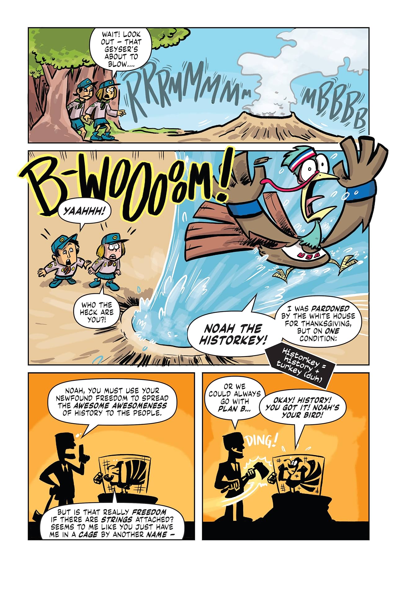 Action Presidents: Theodore Roosevelt! Vol. 3