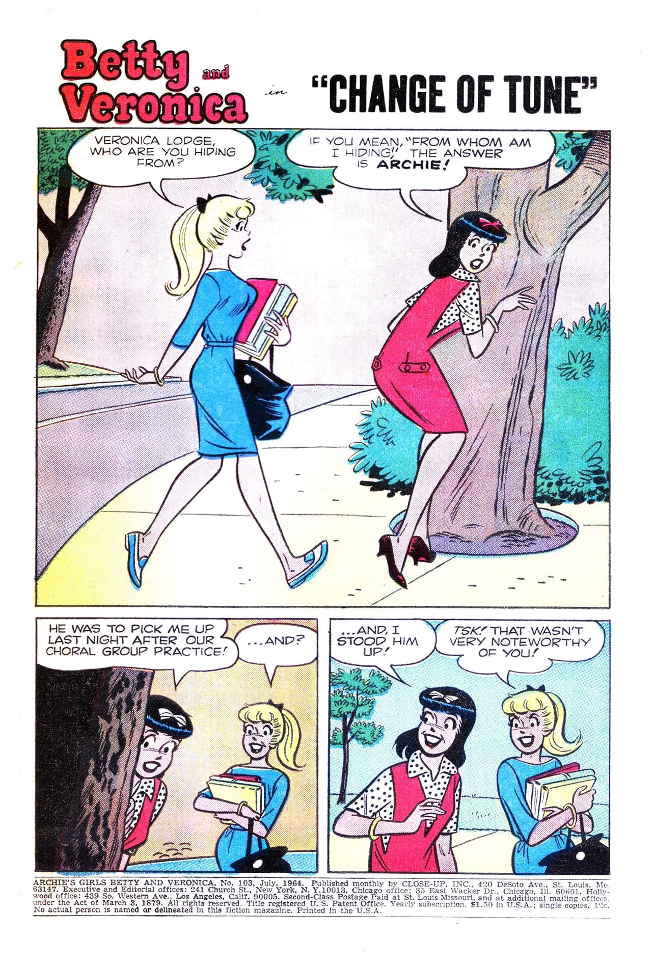 Archie's Girls Betty & Veronica #103