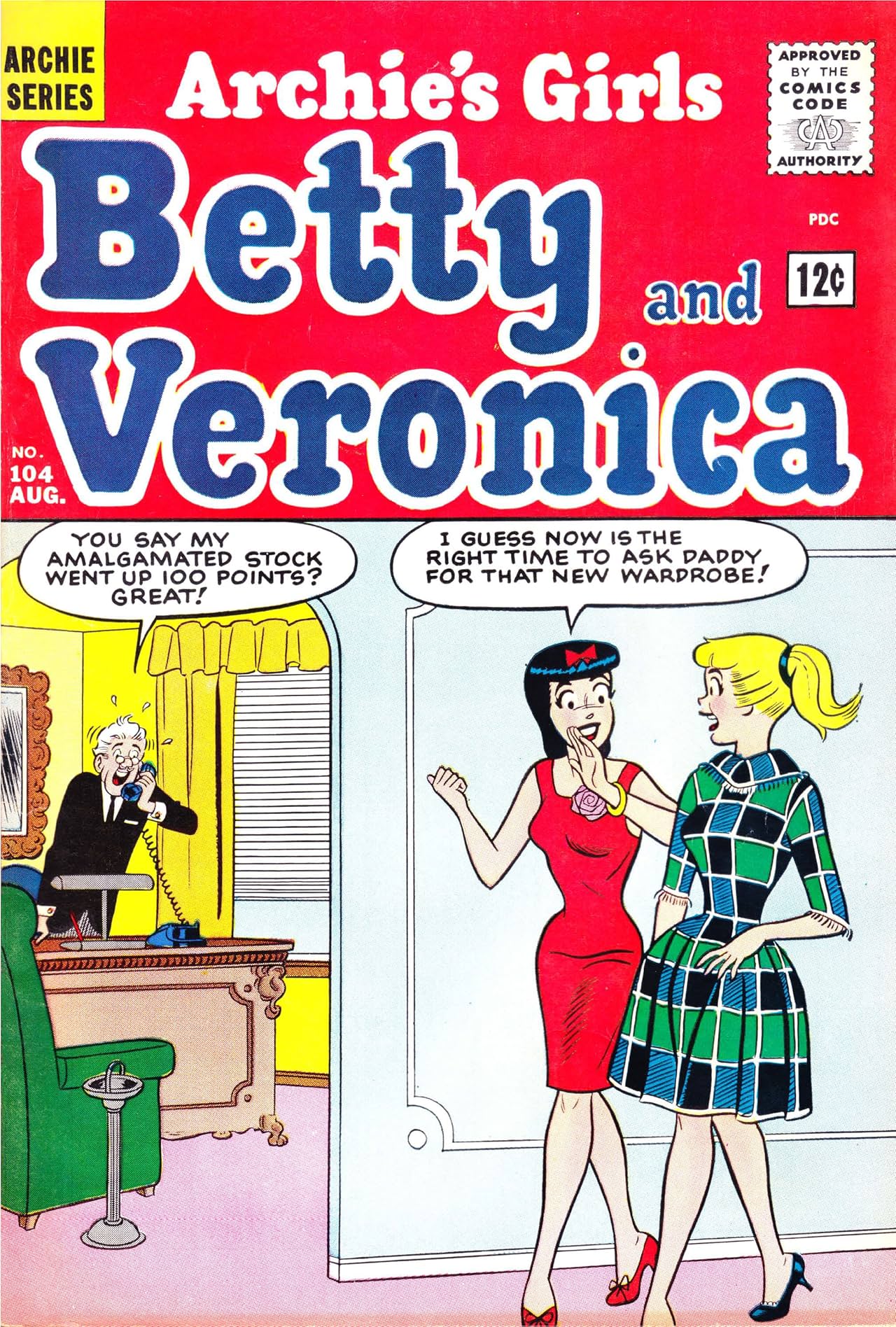 Archie's Girls Betty & Veronica #104
