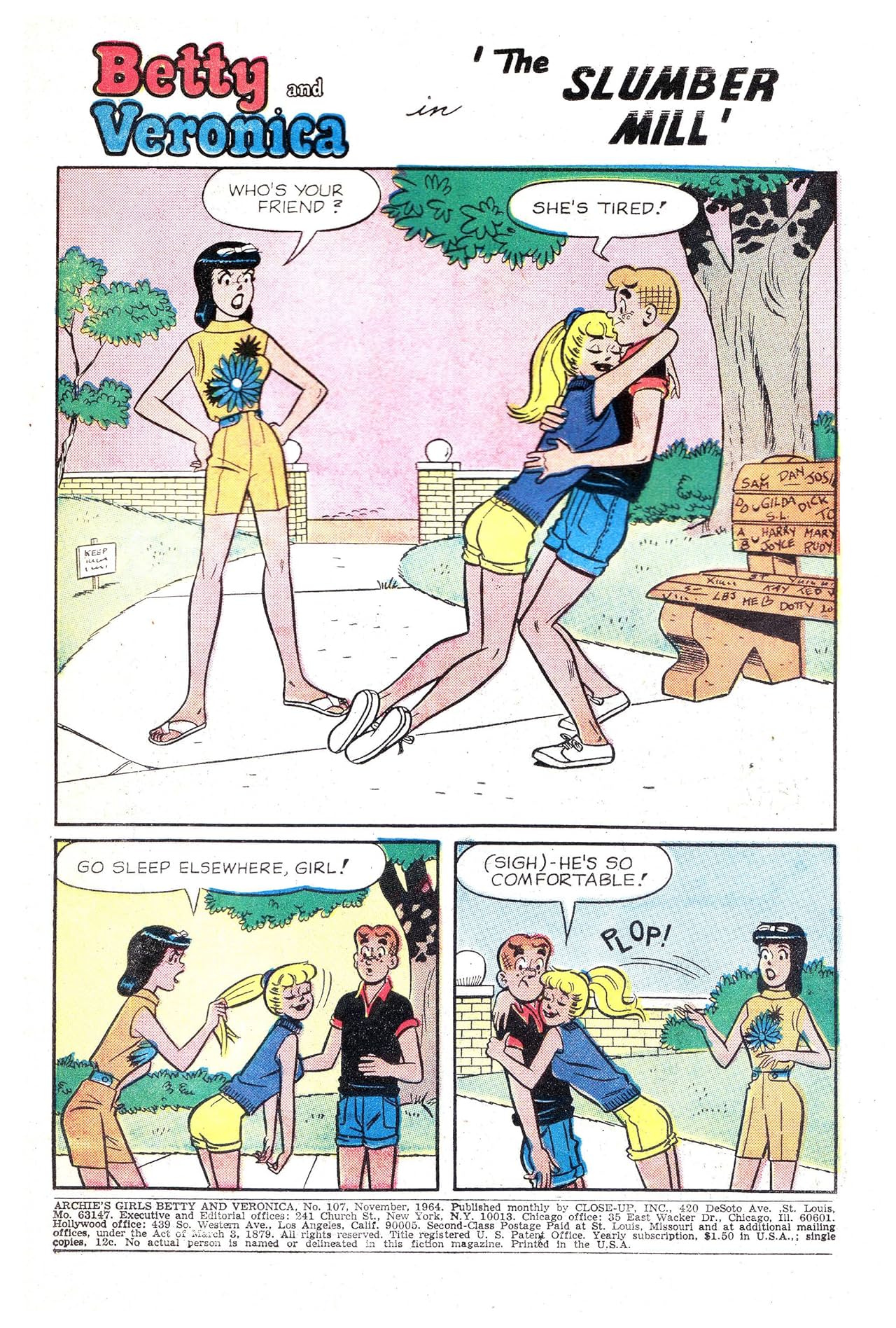 Archie's Girls Betty & Veronica #107