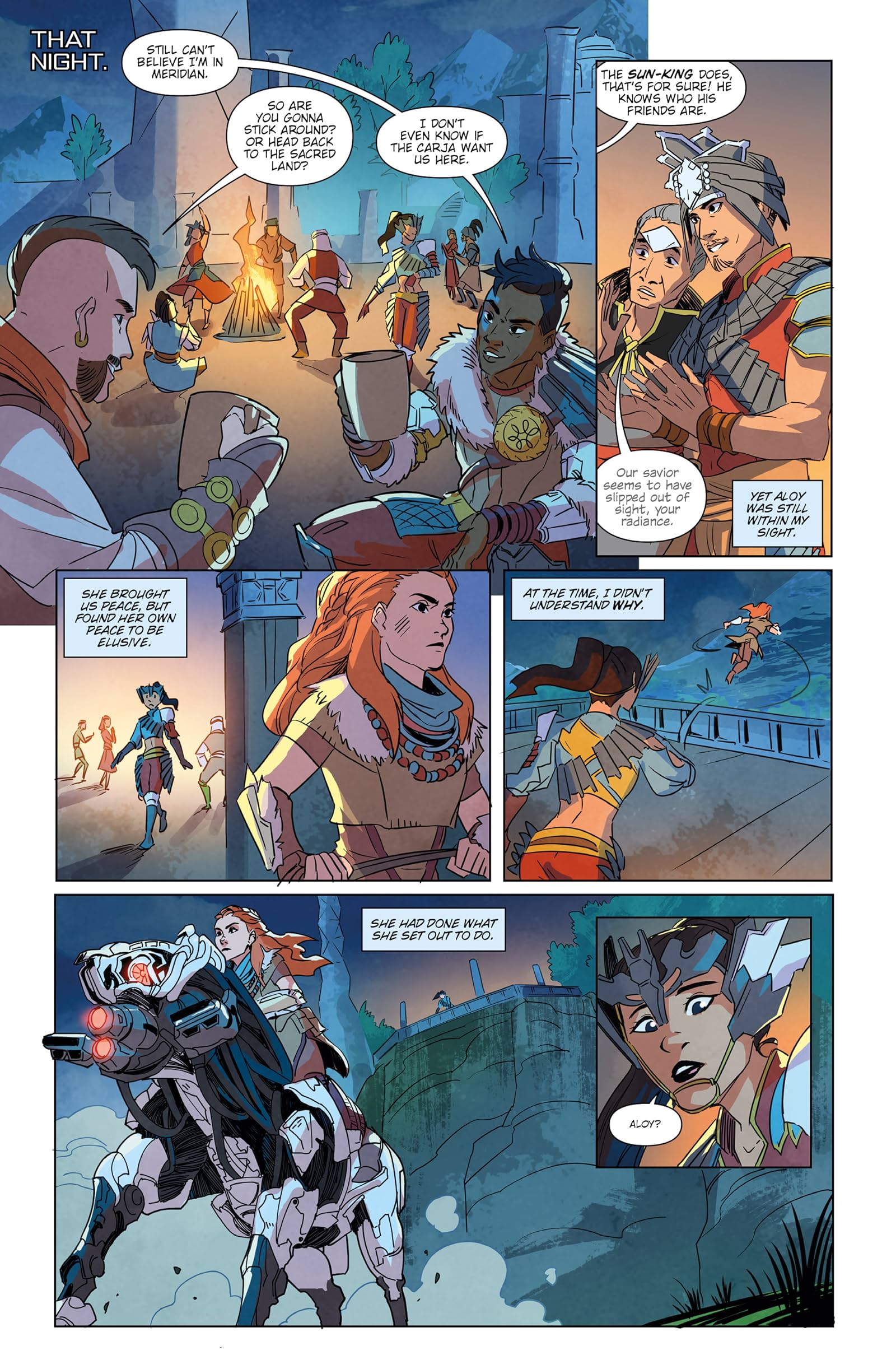 Horizon Zero Dawn Free Comic Book Day Issue Comics By Comixology