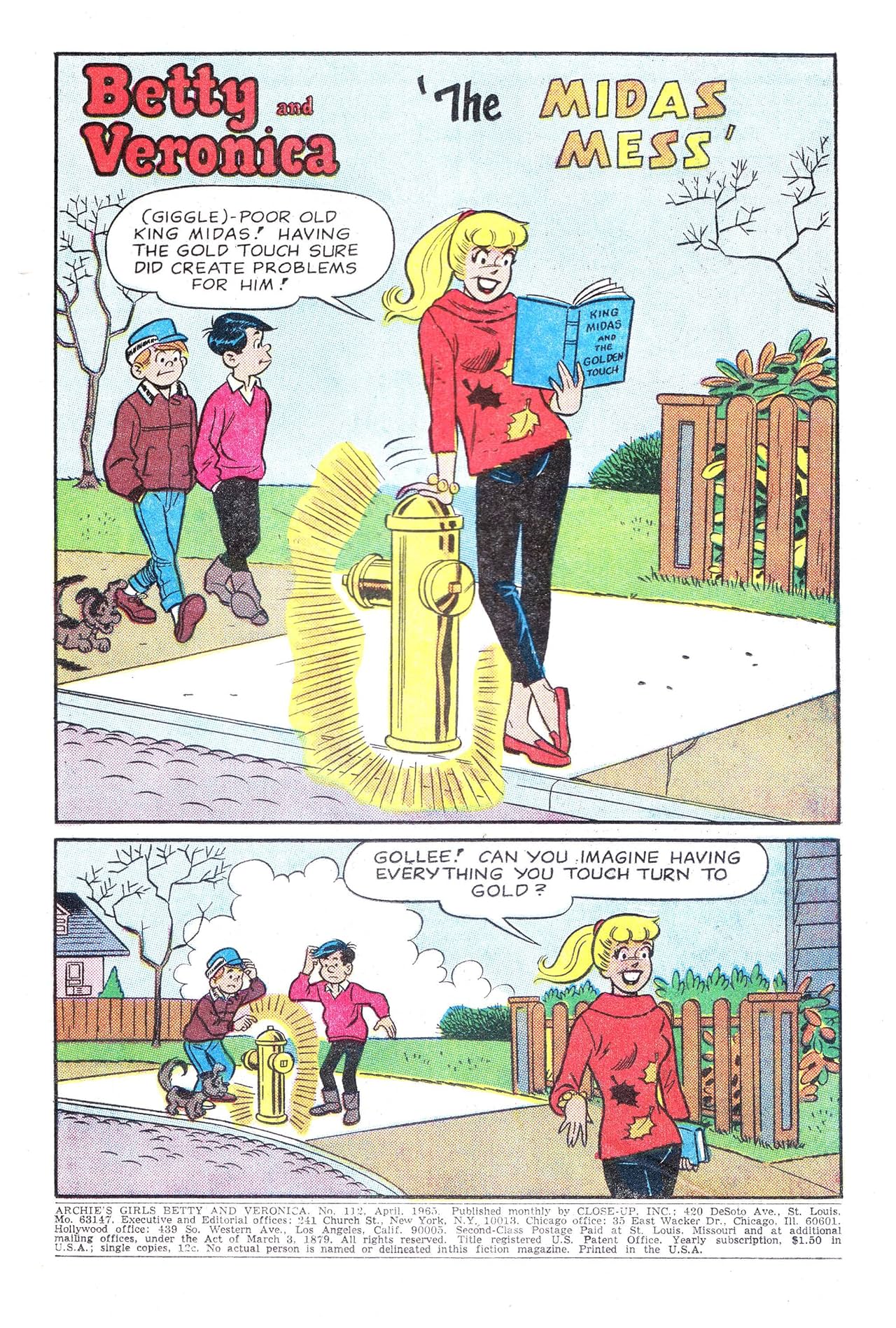 Archie's Girls Betty & Veronica #112