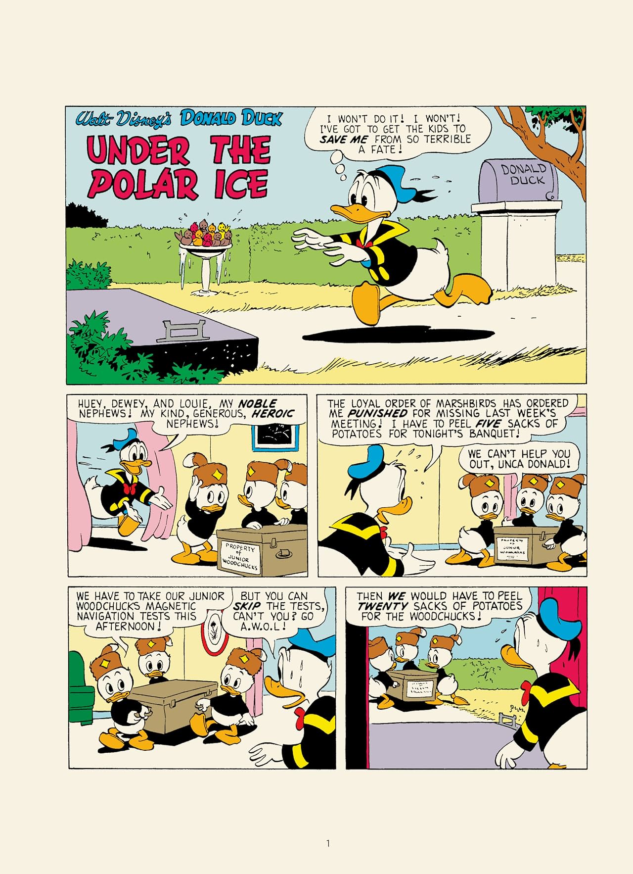 Walt Disney's Donald Duck Vol. 23: Under the Polar Ice