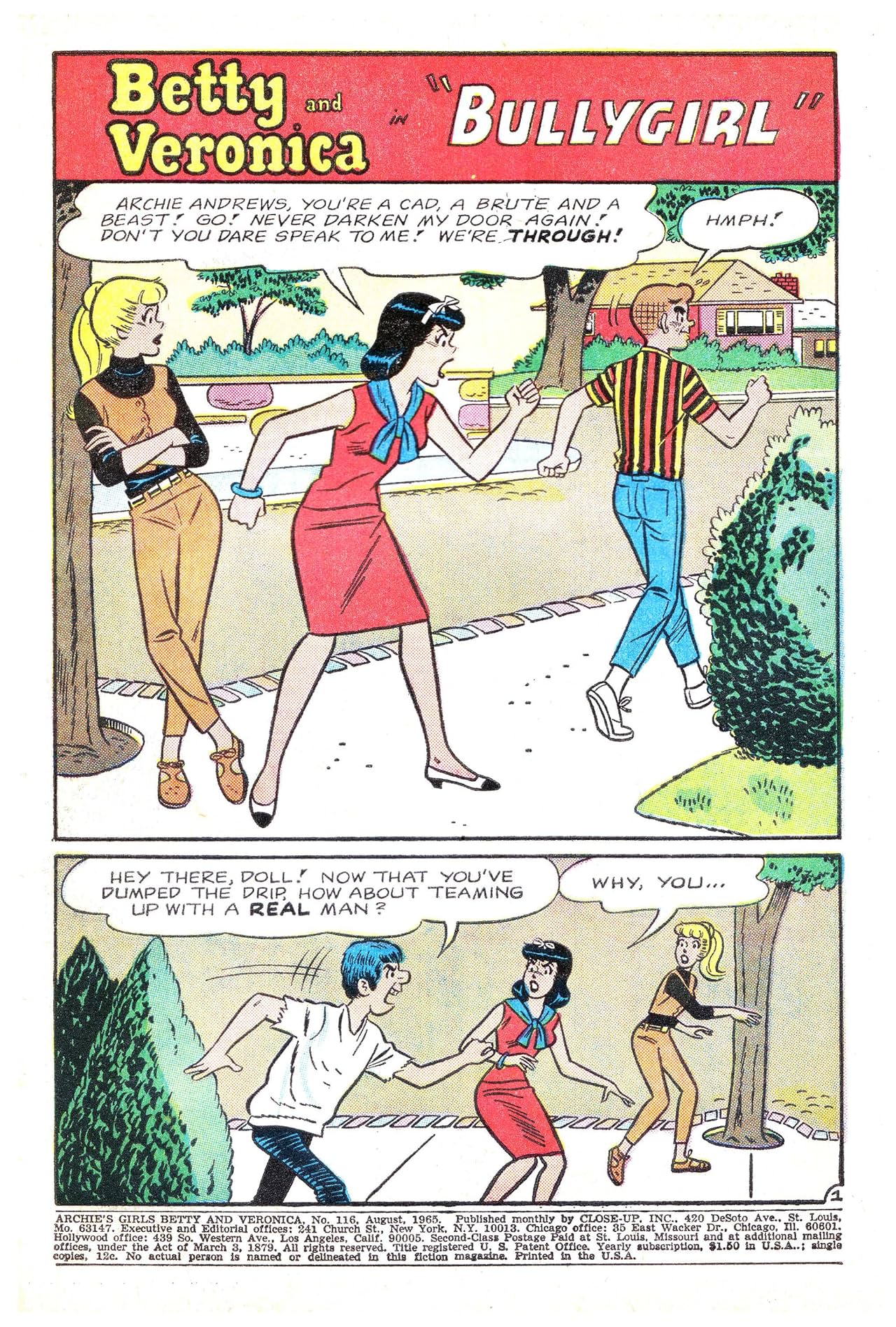 Archie's Girls Betty & Veronica #116