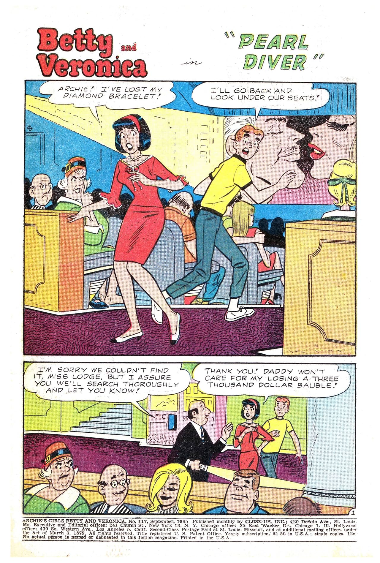 Archie's Girls Betty & Veronica #117