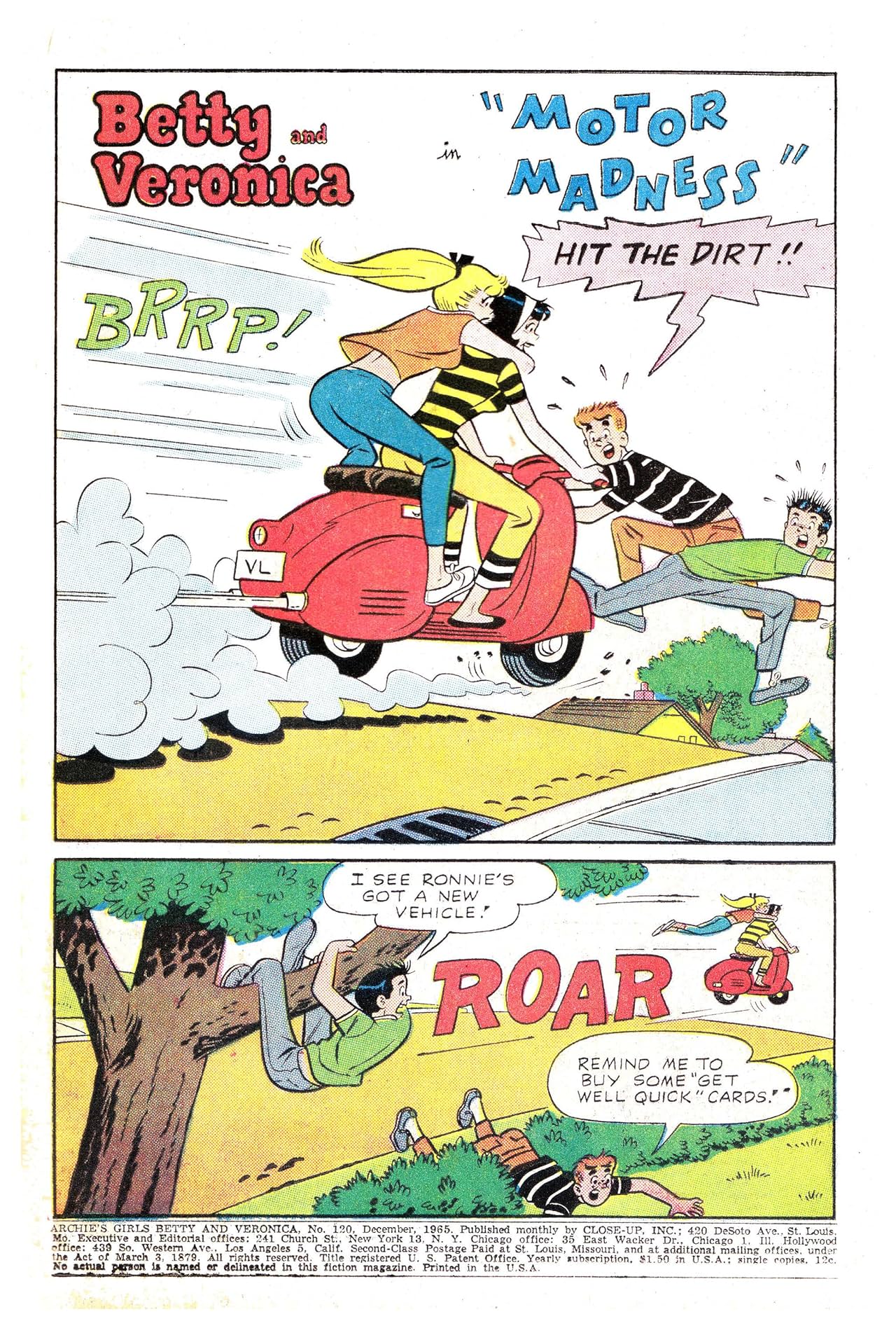 Archie's Girls Betty & Veronica #120