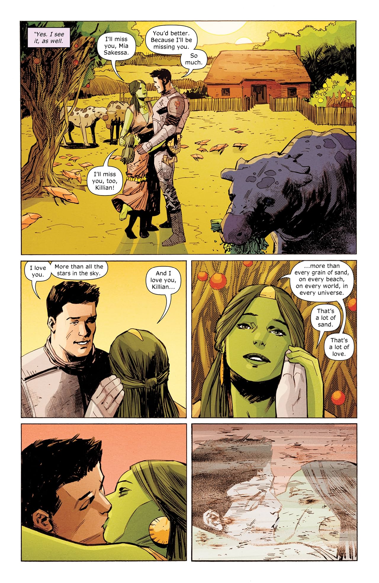 Edgeworld #1 (of 5): Sand (Part 1) (comiXology Originals)