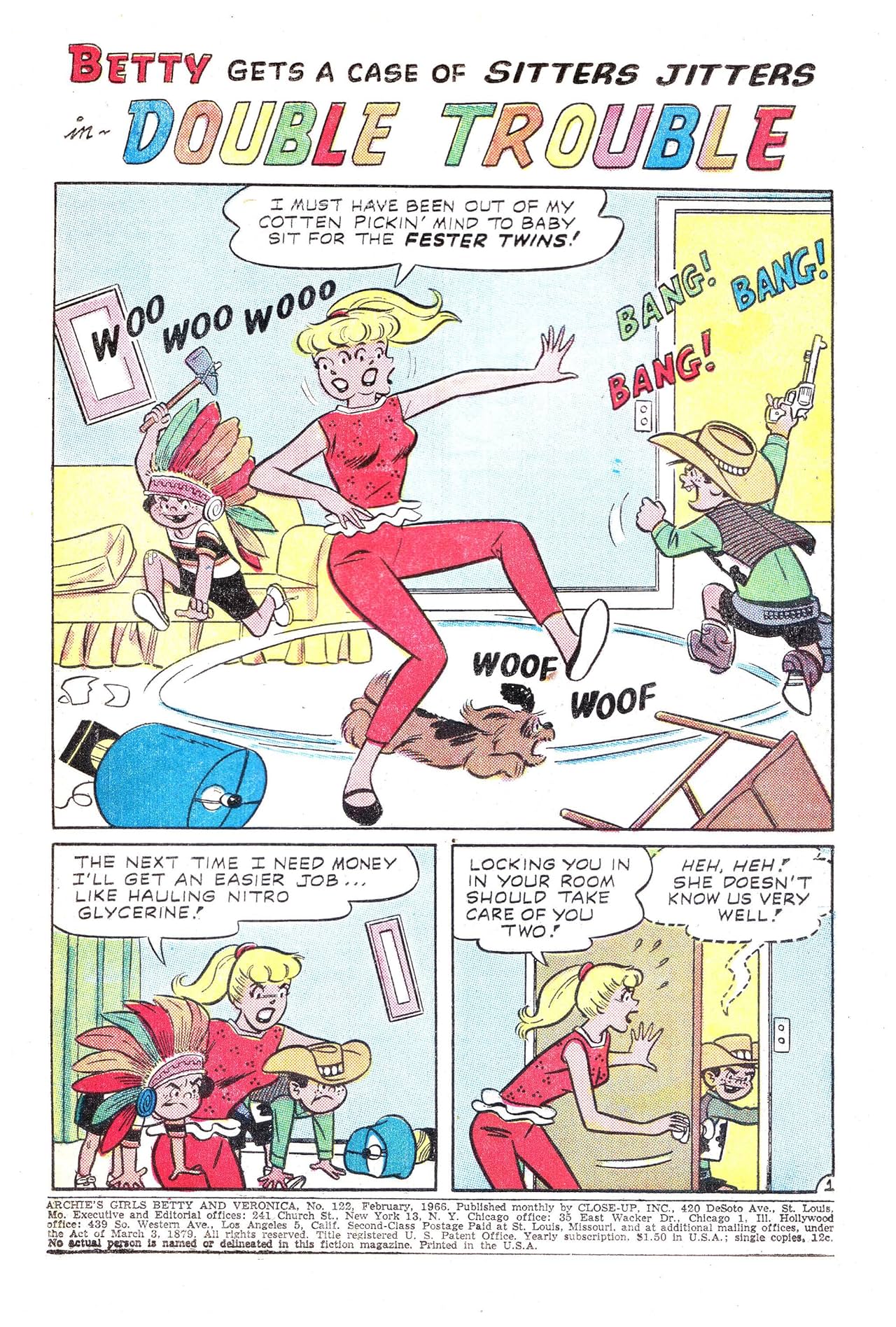 Archie's Girls Betty & Veronica #122