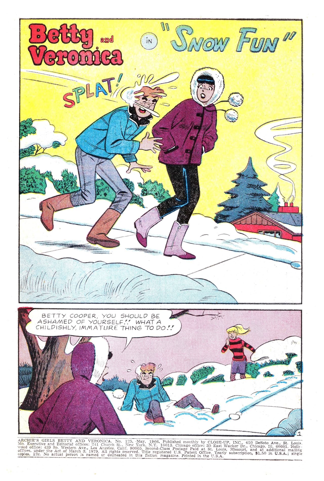 Archie's Girls Betty & Veronica #125