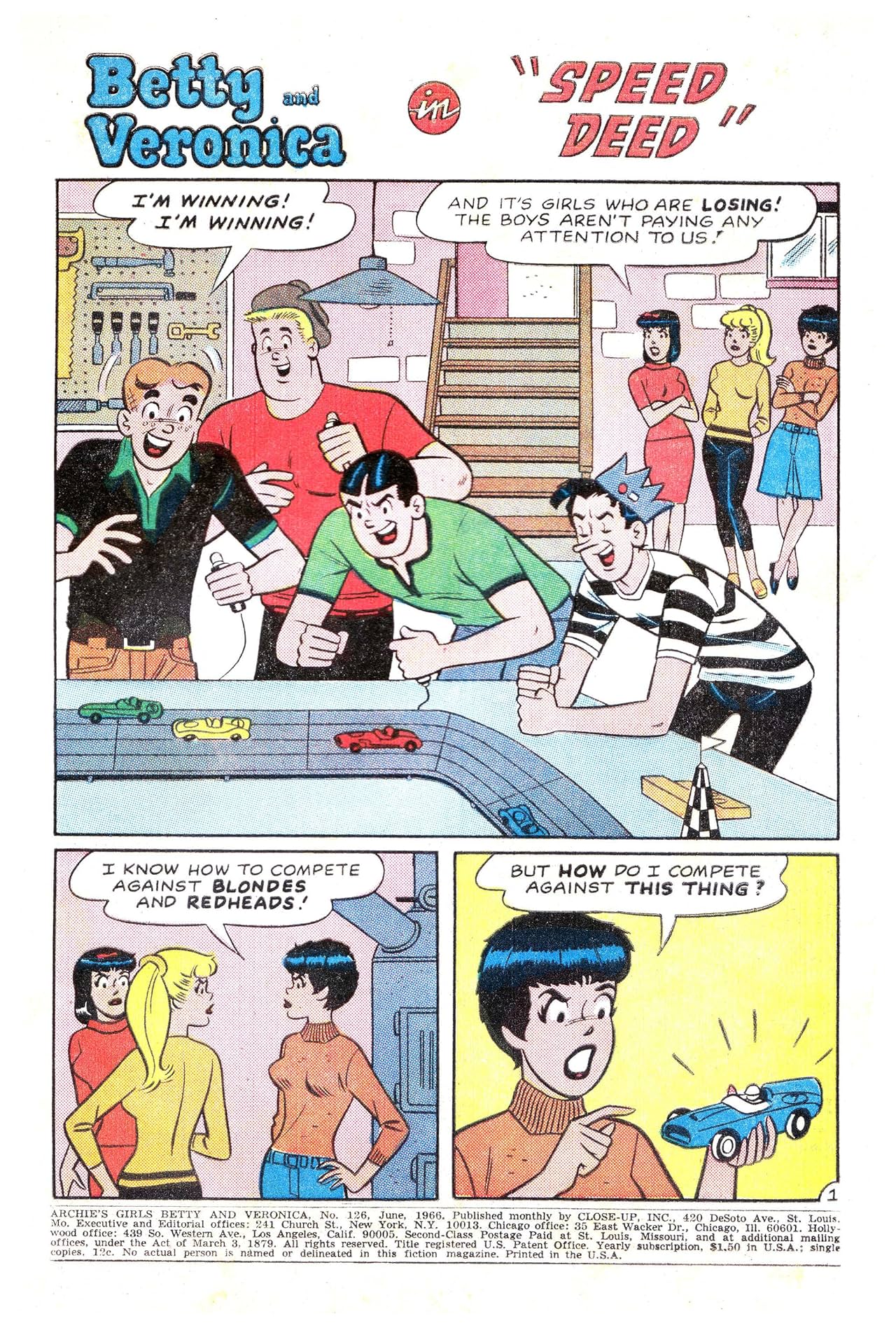 Archie's Girls Betty & Veronica #126