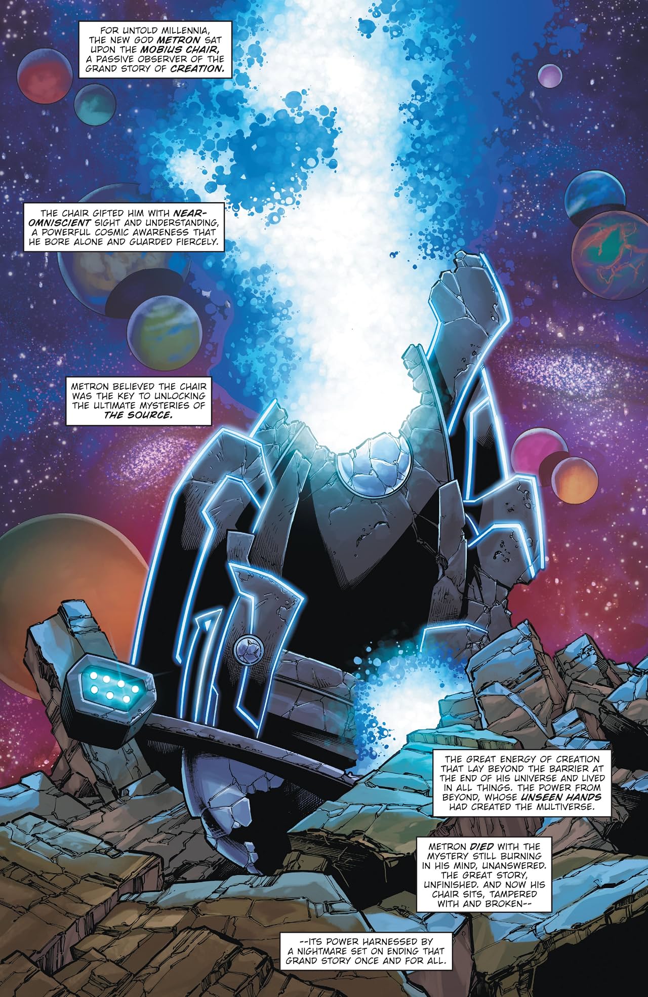 Dark Nights: Death Metal Rise of the New God (2020-) No.1