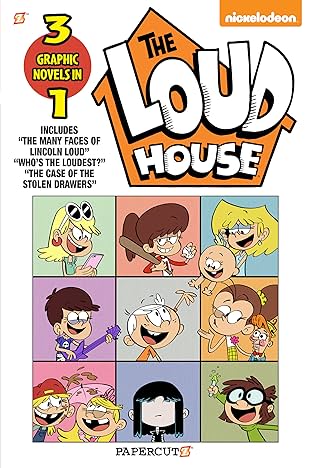Loud House 3 in 1 Vol. 4: Collecting "The Many Faces of Lincoln Loud," "Who's the Loudest?," and "The Case of the Stolen Drawers”