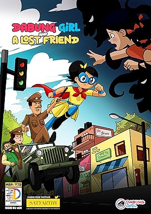 Dabung Girl and A Lost Friend - Comic Book for Children #04-eEN