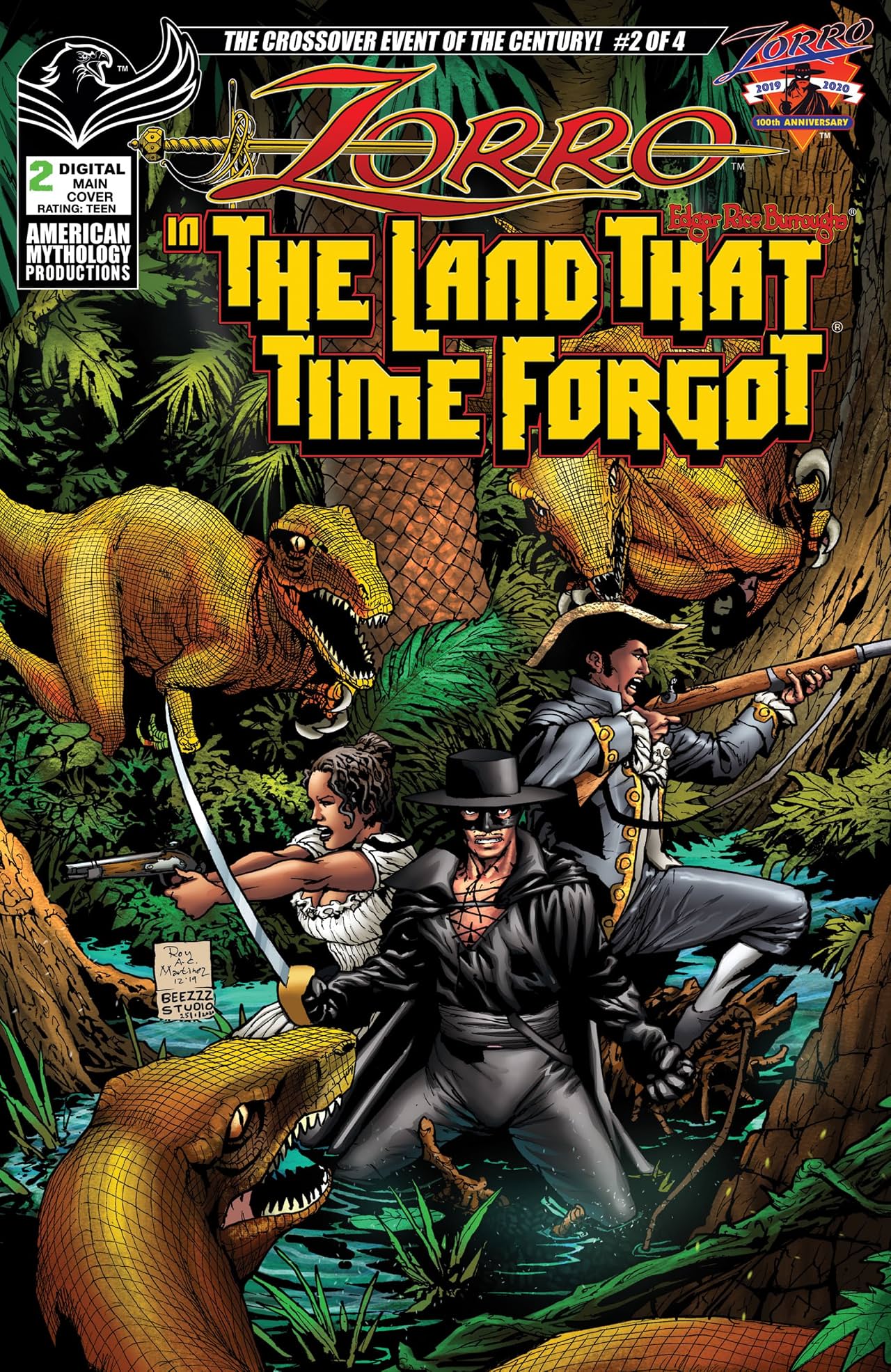 Zorro in the Land That Time Forgot No.2