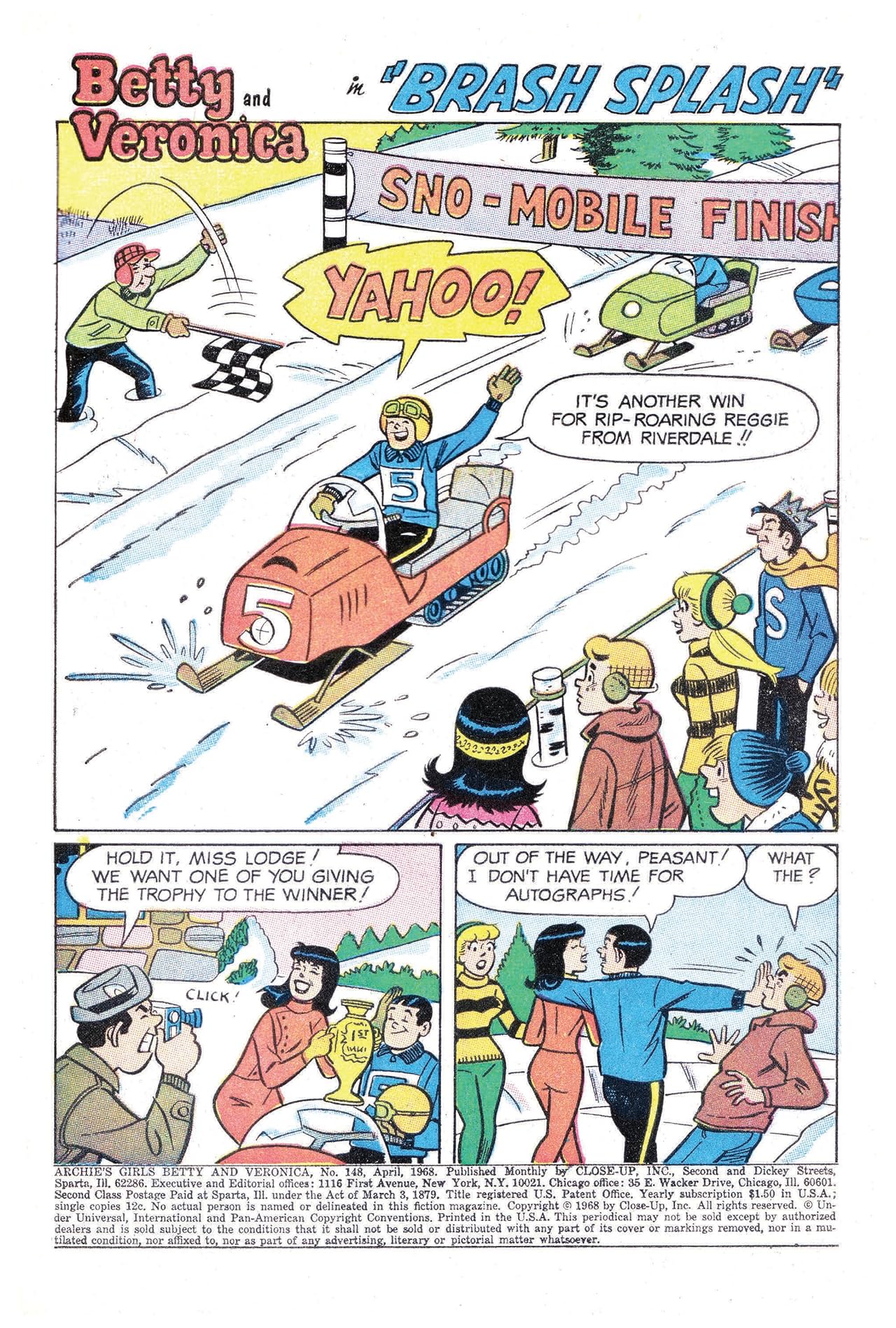 Archie's Girls Betty & Veronica #148